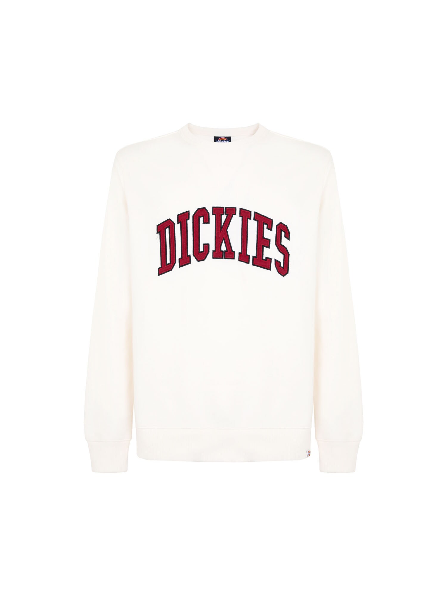DICKIES Tréning póló 'AITKIN'  krém / piros akciós termékkép 1