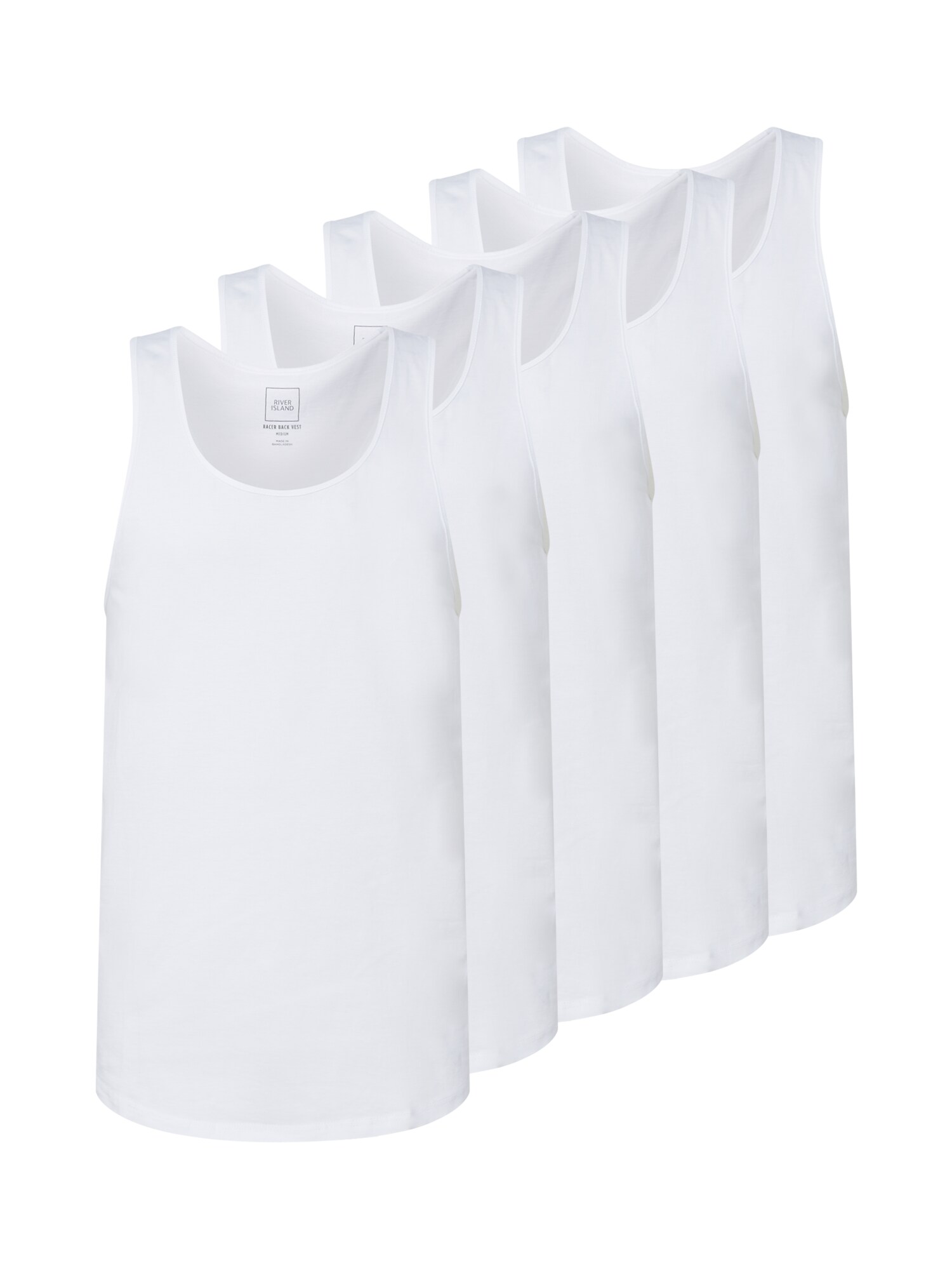 River Island Apatiniai marškinėliai balta