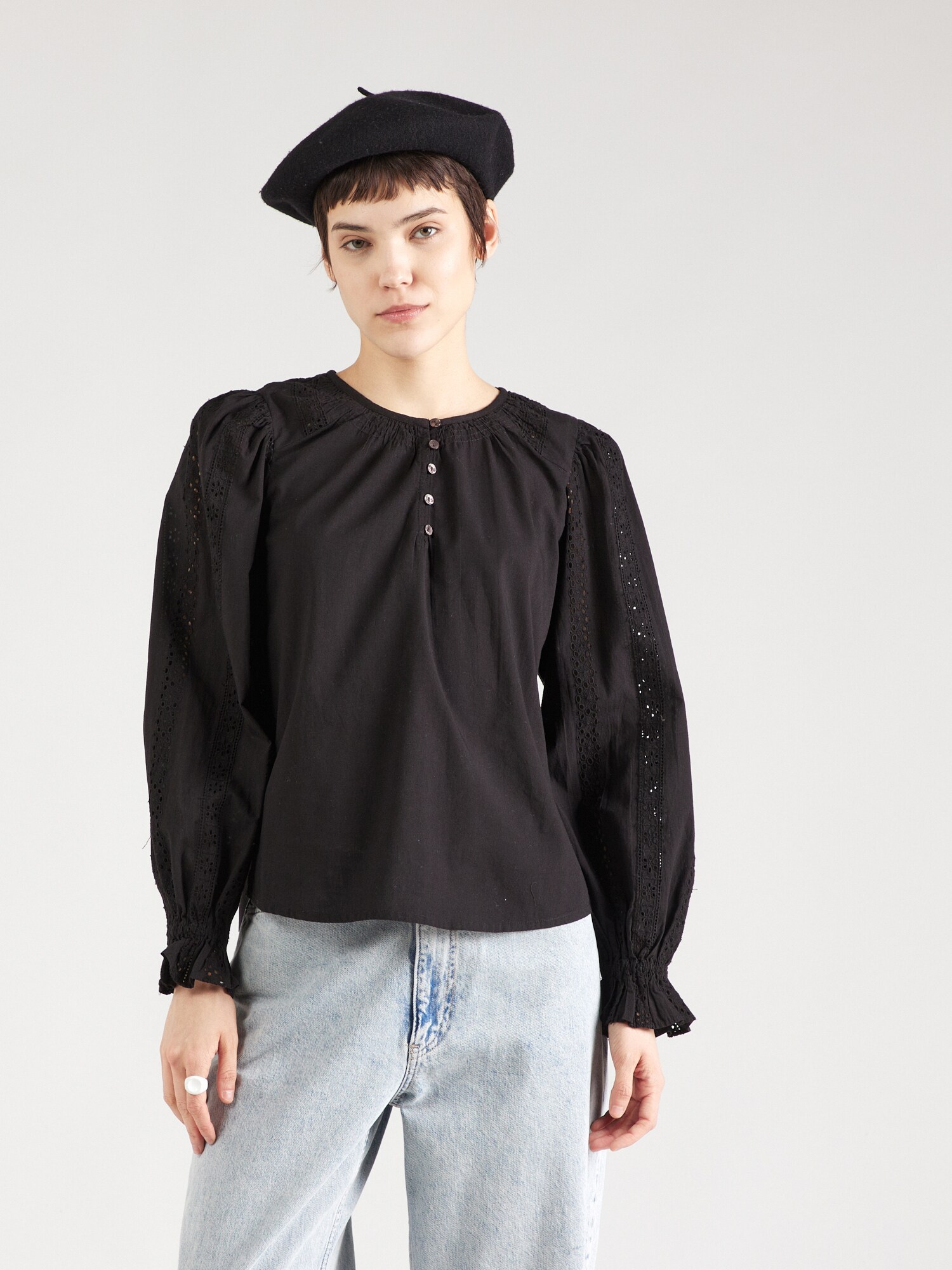 VERO MODA Blúz 'FAYA'  fekete termék 2. képe