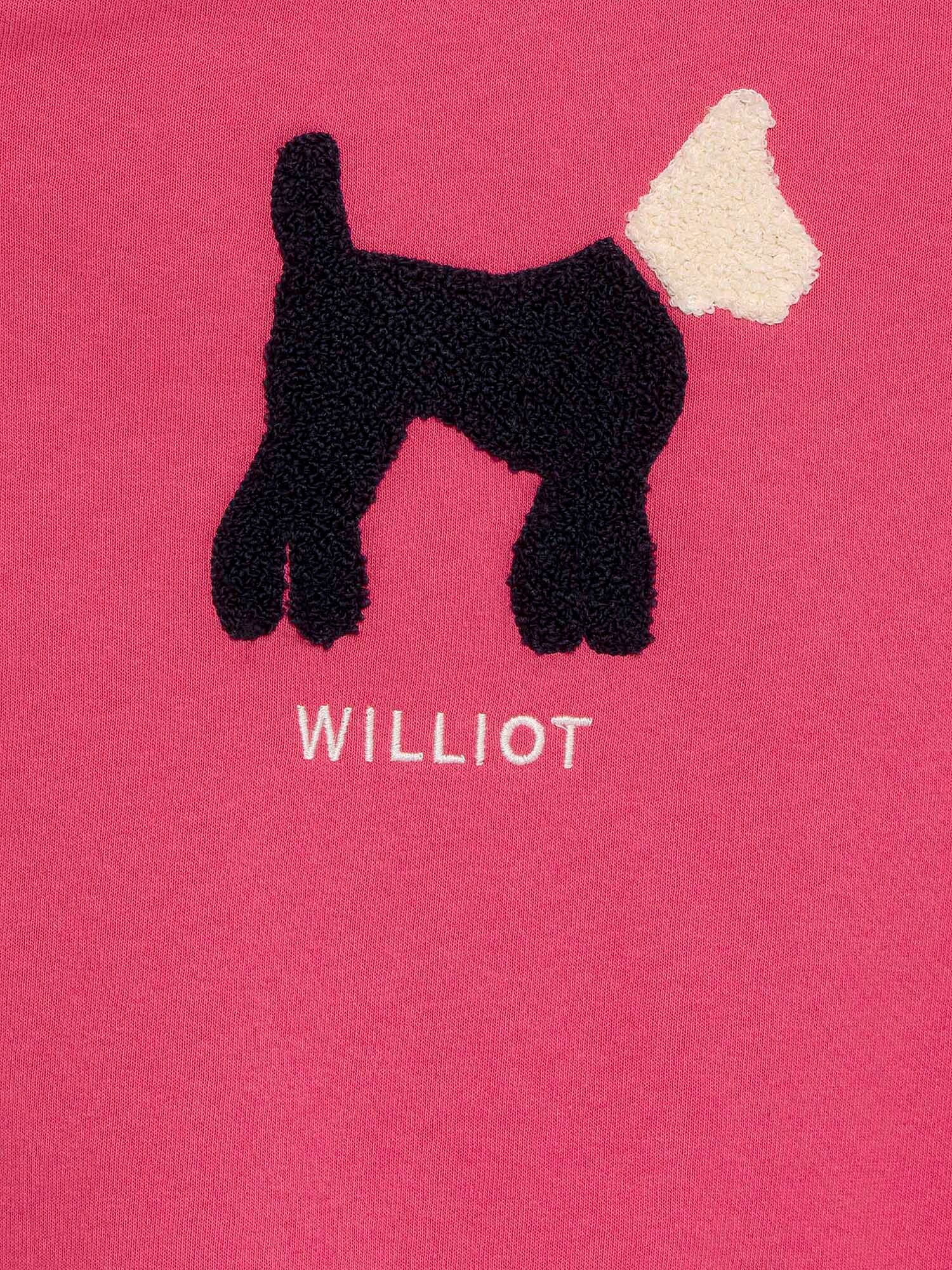 Williot Tréning póló  rózsaszín / fekete / fehér termék 2. képe