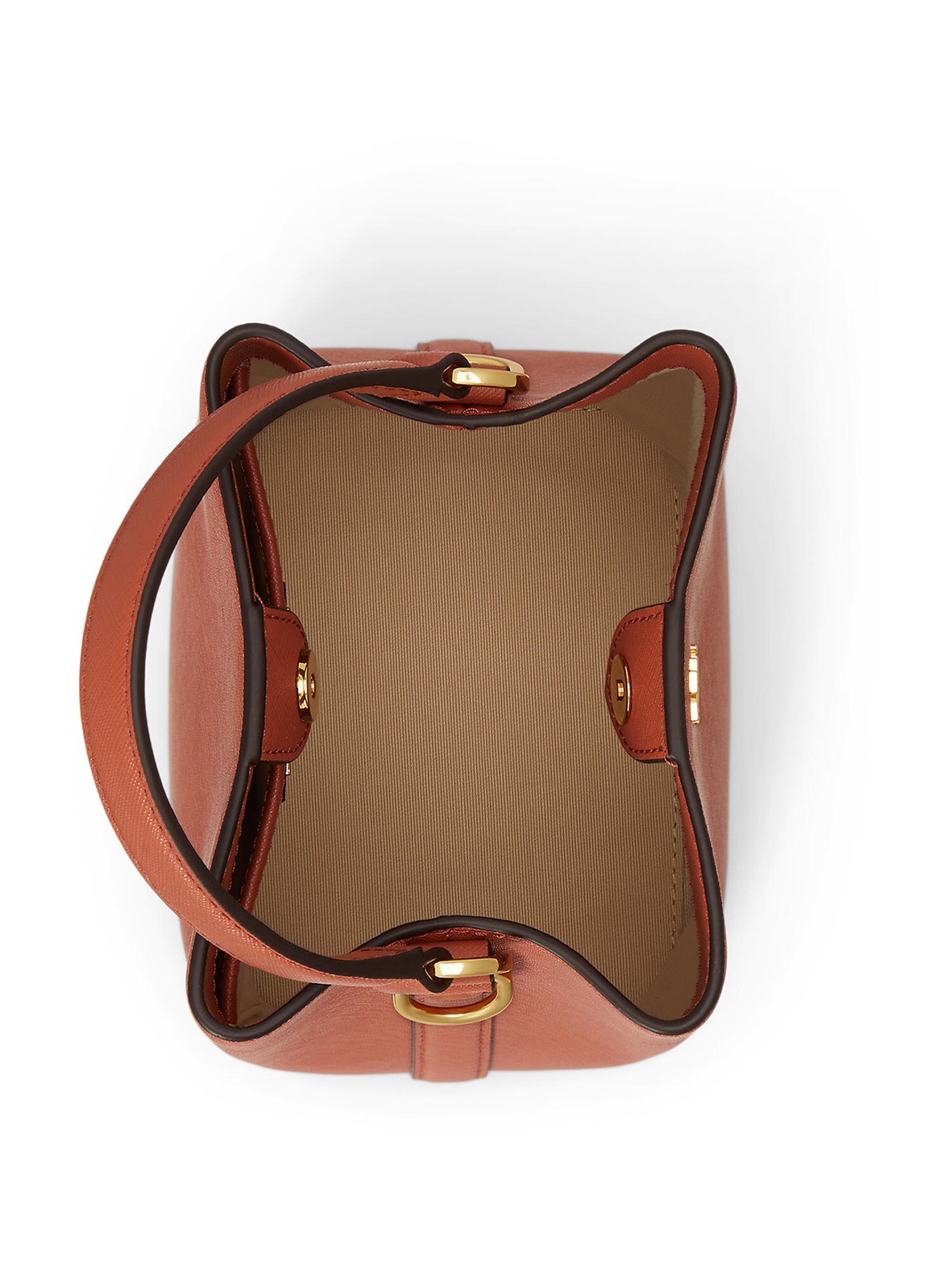 Lauren Ralph Lauren Bolso de mano 'REESE'  rojo anaranjado