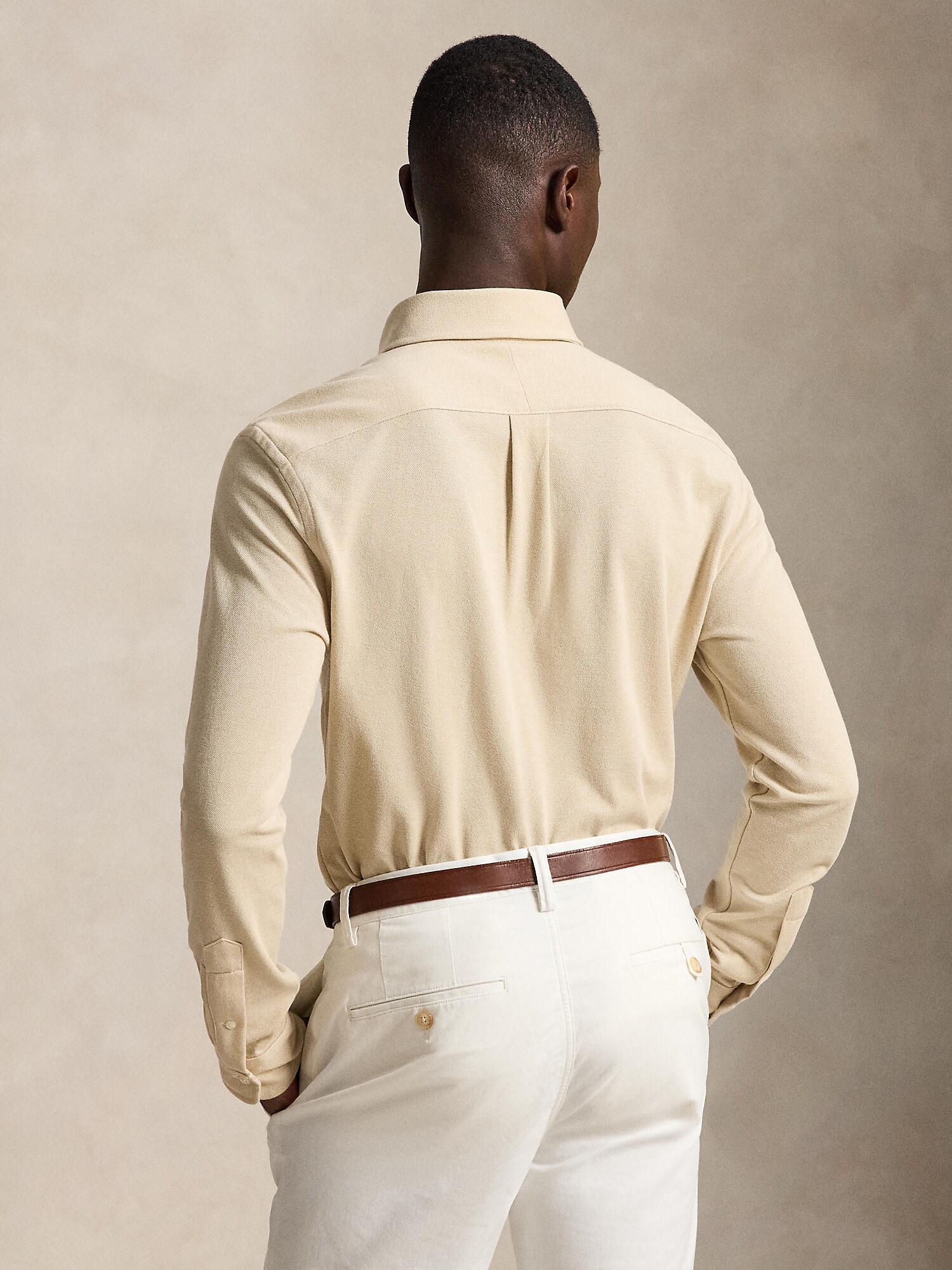Polo Ralph Lauren Camisa beige – imagen 3