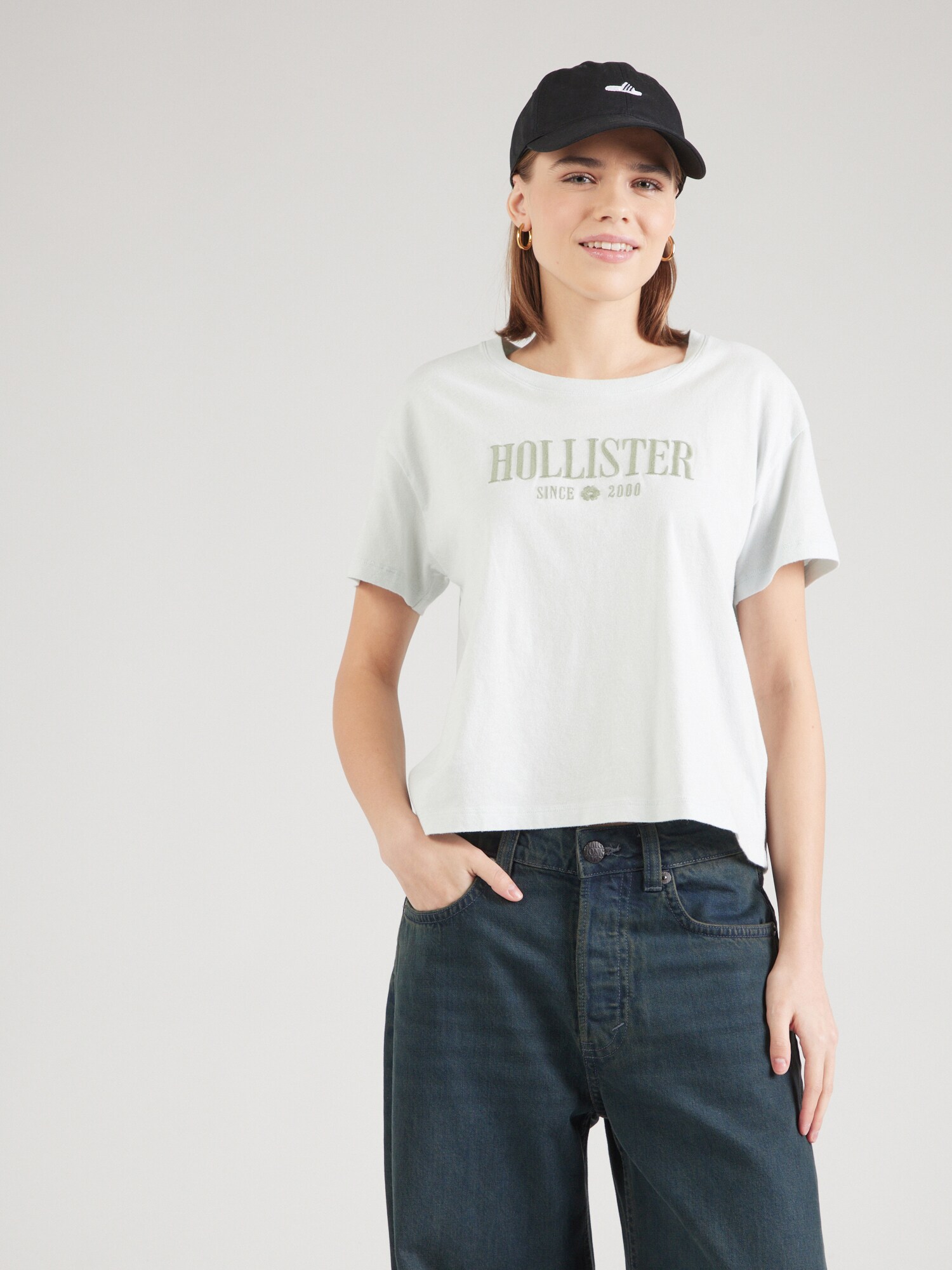 HOLLISTER Póló  kiwi / pasztellzöld termék 2. képe