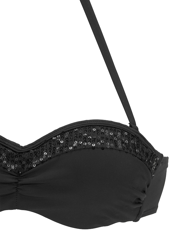 Bruno Banani, Bikini, fekete, 6 kép a 6 közül