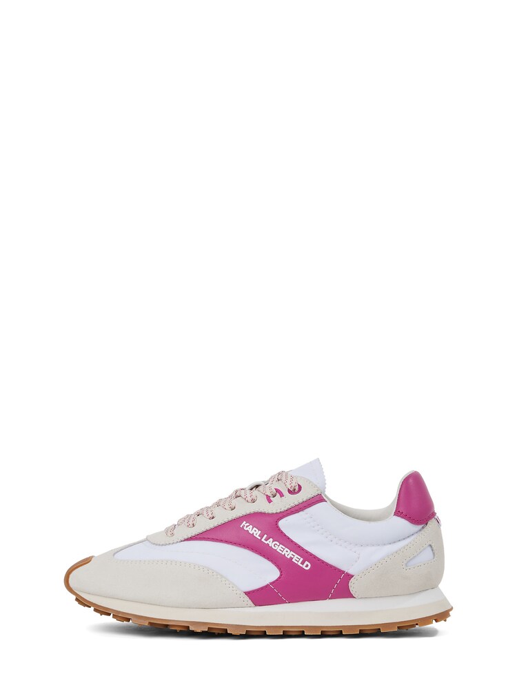 Karl Lagerfeld Sneaker 'Sonar' Damen Größe 40 greige / pink / weiß
