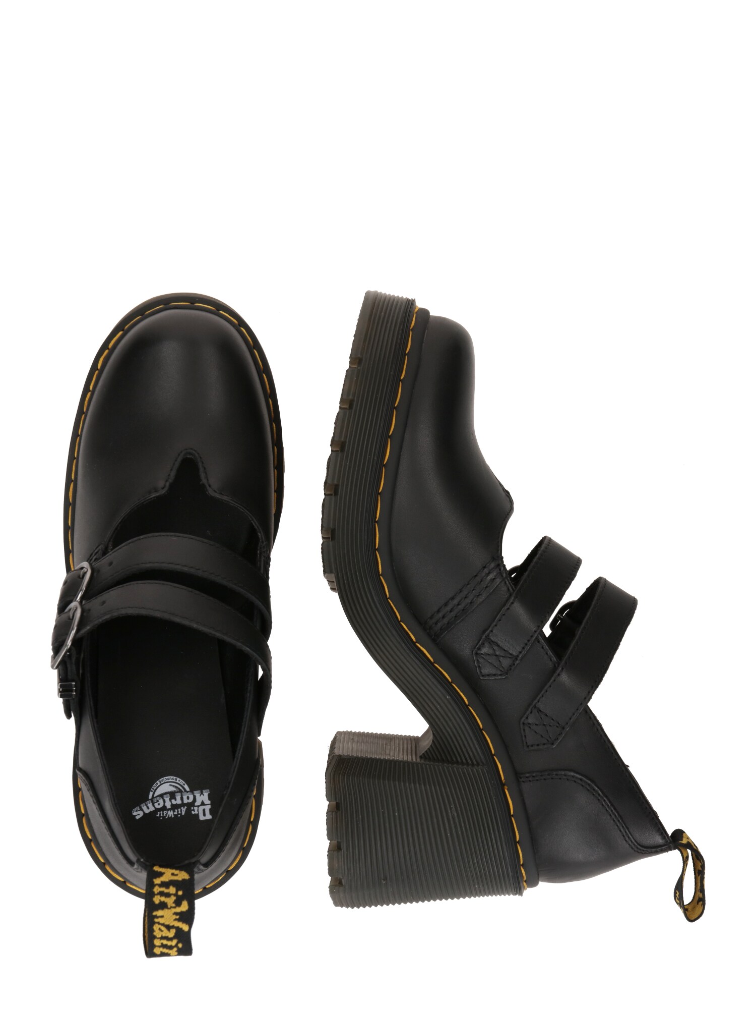 Dr. Martens Magasított cipő 'Eviee'  aranysárga / fekete termék 2. képe