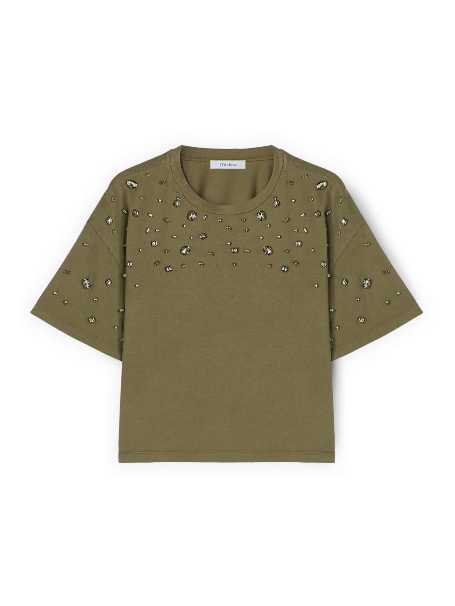 MOTIVI Camiseta  verde hierba