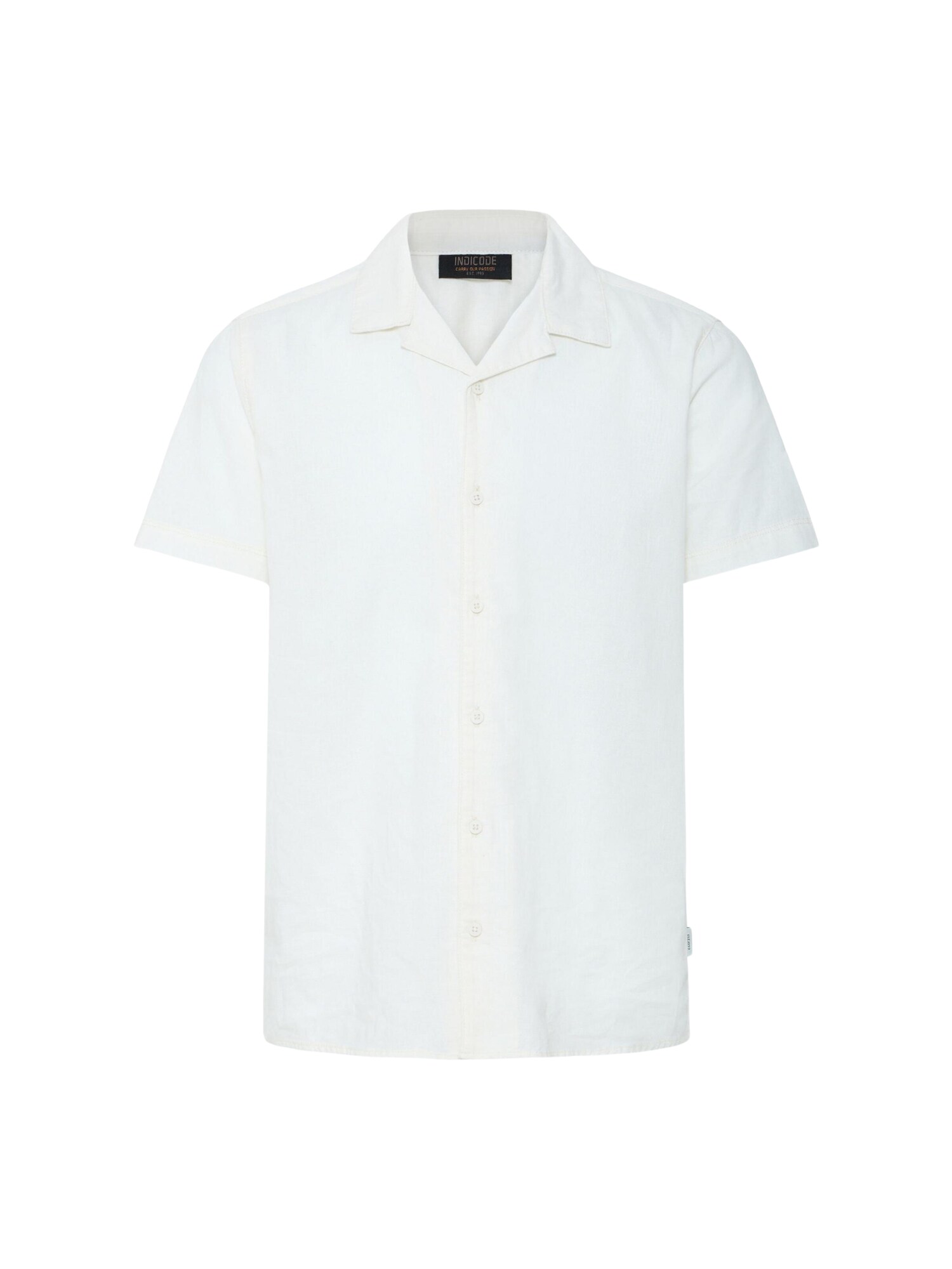 INDICODE JEANS Camisa ' IDMonken ' blanco
