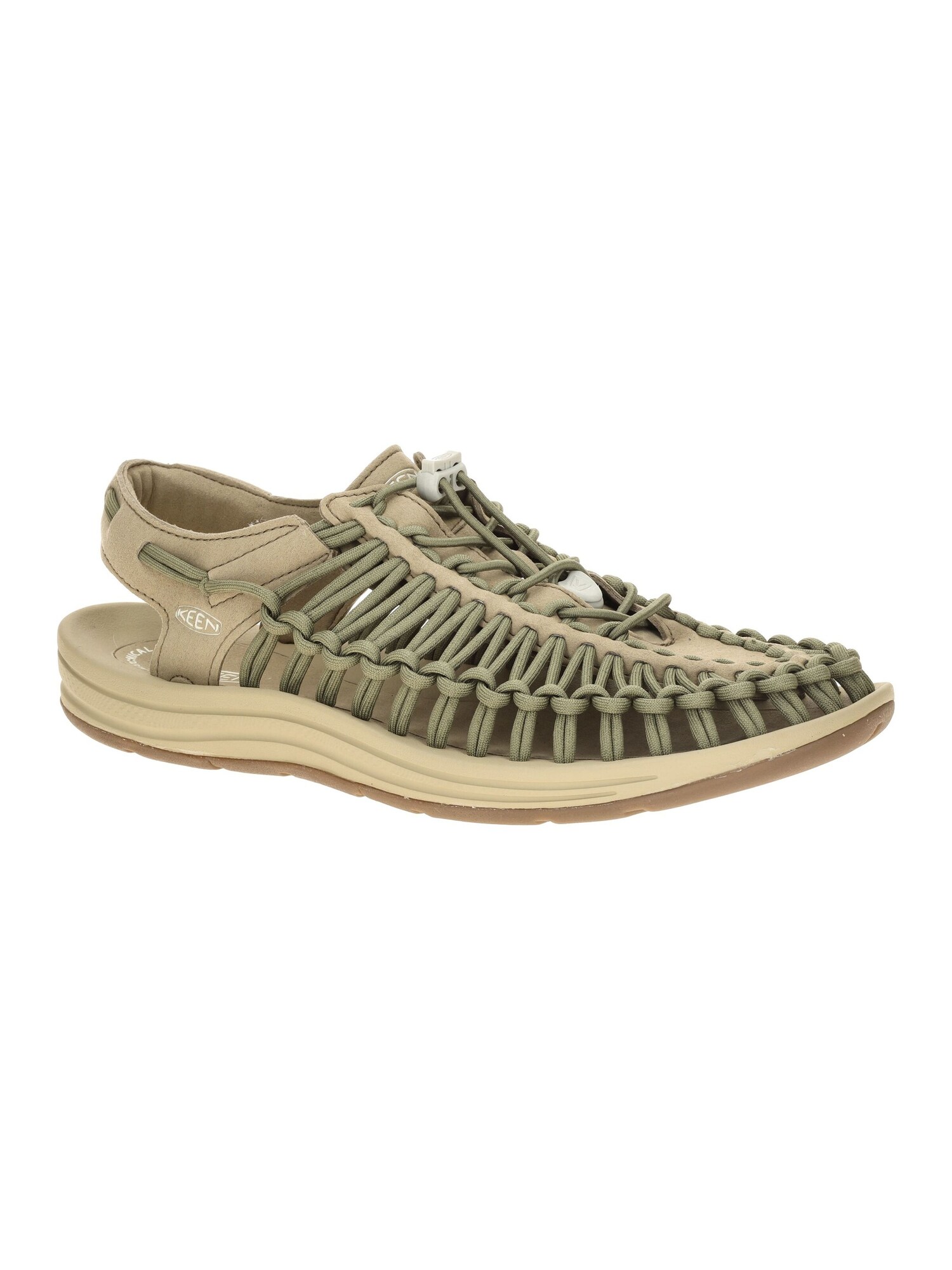 KEEN Sportske cipele 'KEEN Uneek Sandale grün grau Herren 1025169' zelena