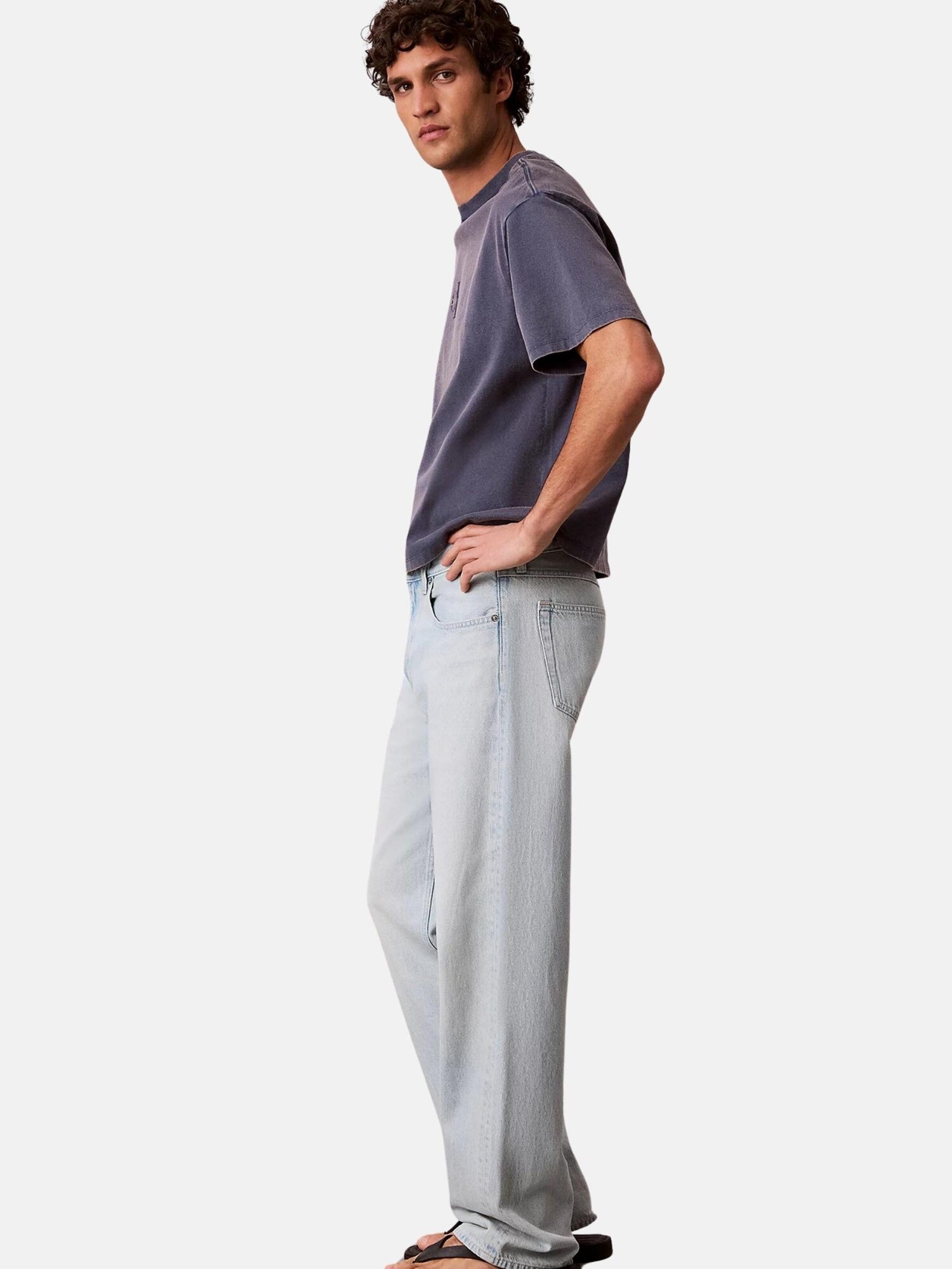 Calvin Klein Vaquero 'CALVIN KLEIN 90S STRAIGHT VINTAGE PANTALONE'  azul claro – imagen 3