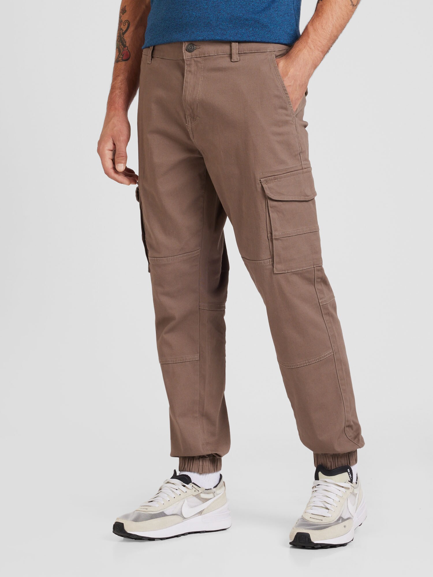 Only & Sons Cargo nadrágok 'ONSCARTER'  taupe / fekete termék 2. képe