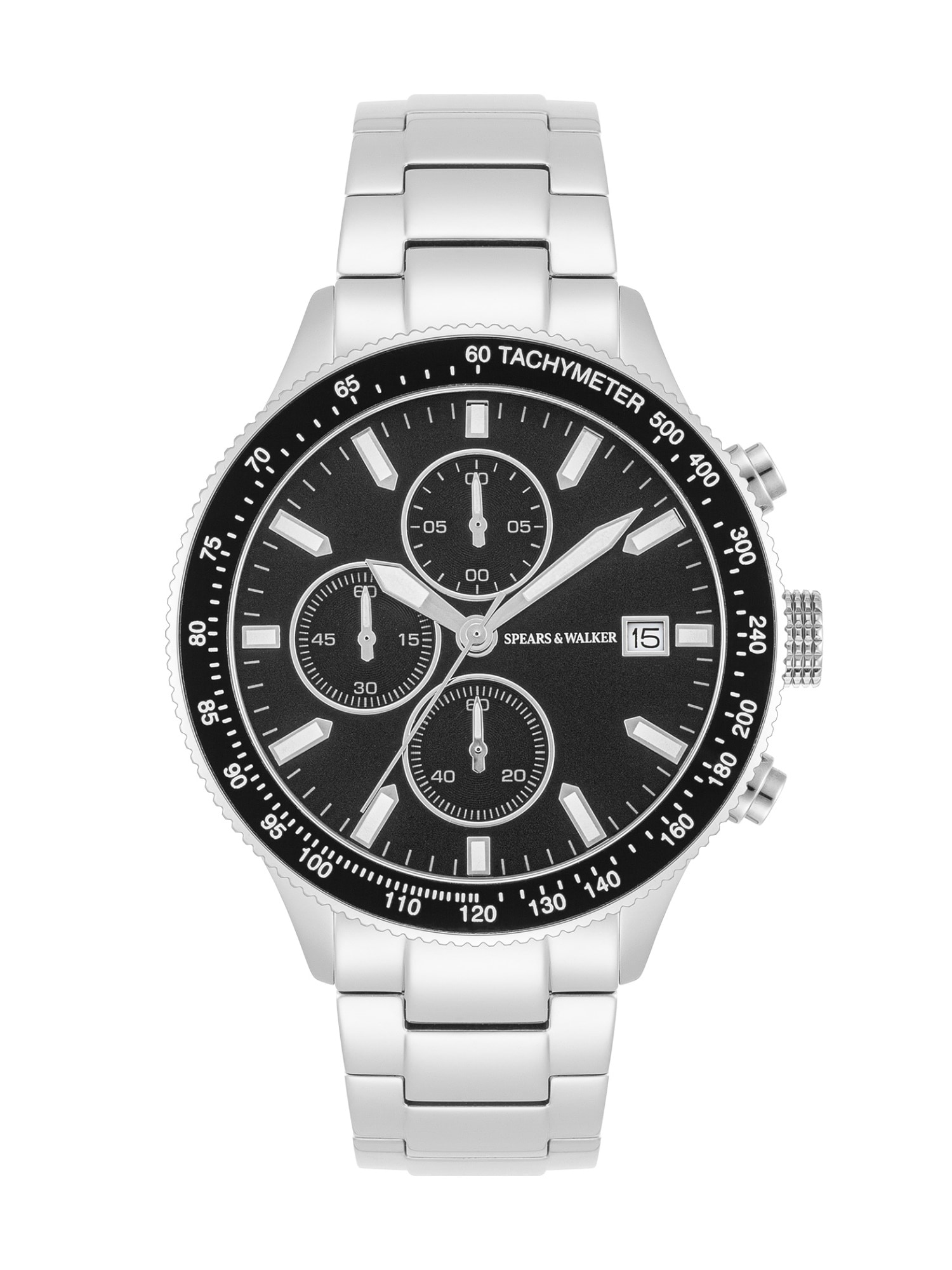 Spears & Walker Reloj analógico  negro / plata