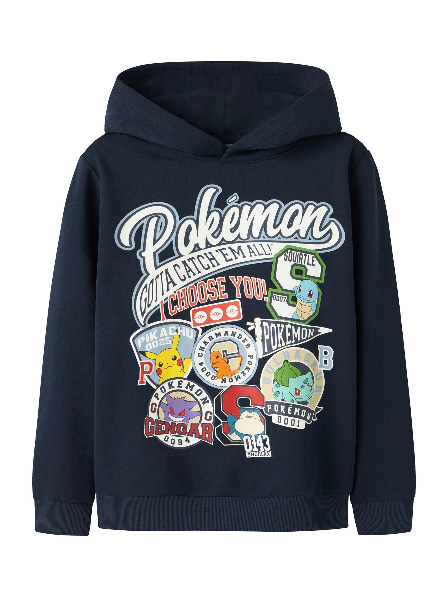 NAME IT Mikina 'NKMJim Pokemon'  námornícka modrá / žltá / červená / biela