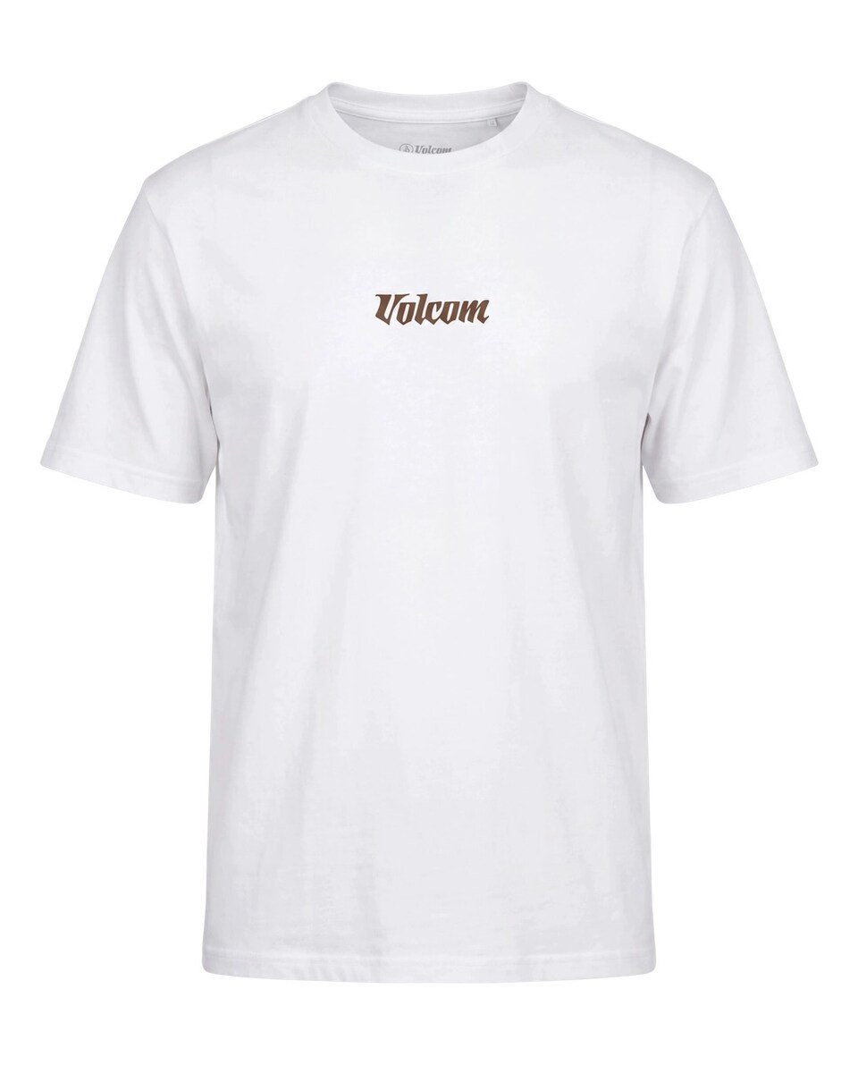 T-shirt 'Linear' oliv / orange