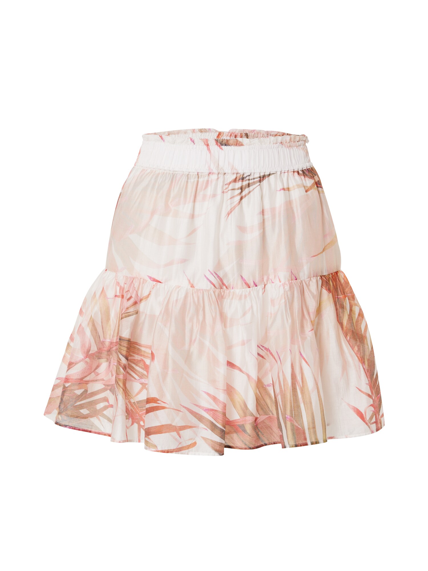 AllSaints Sukňa 'Mae'  svetlohnedá / ružová / rosé