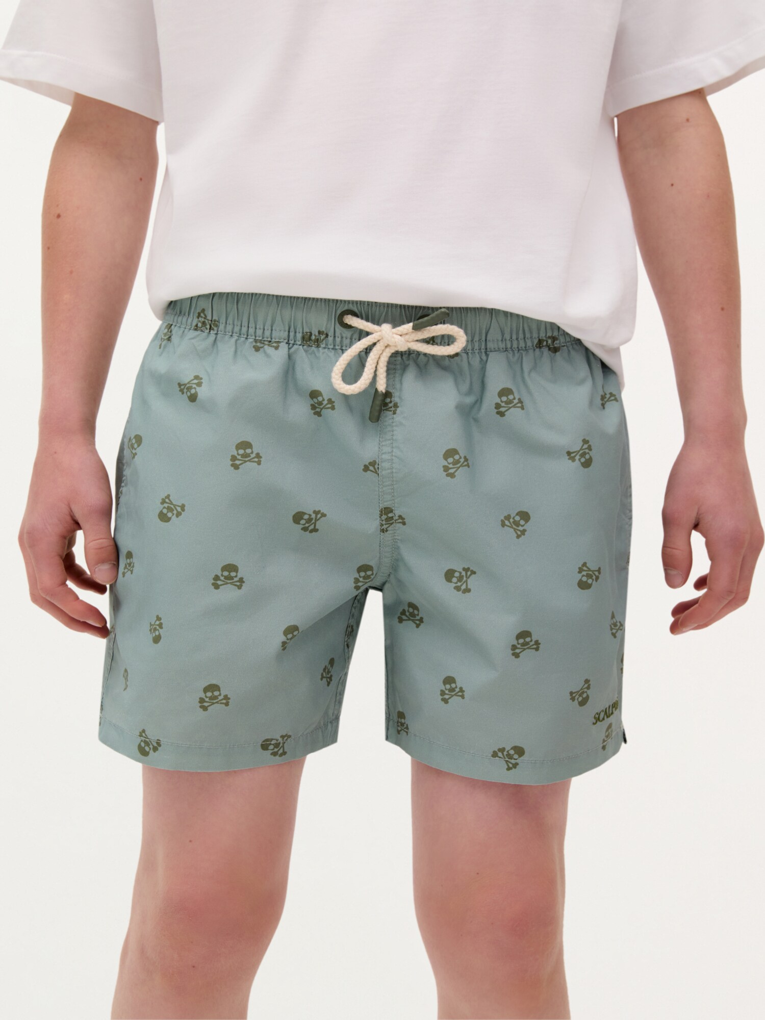 Thumbnail - Scalpers Badeshorts Skull Delave