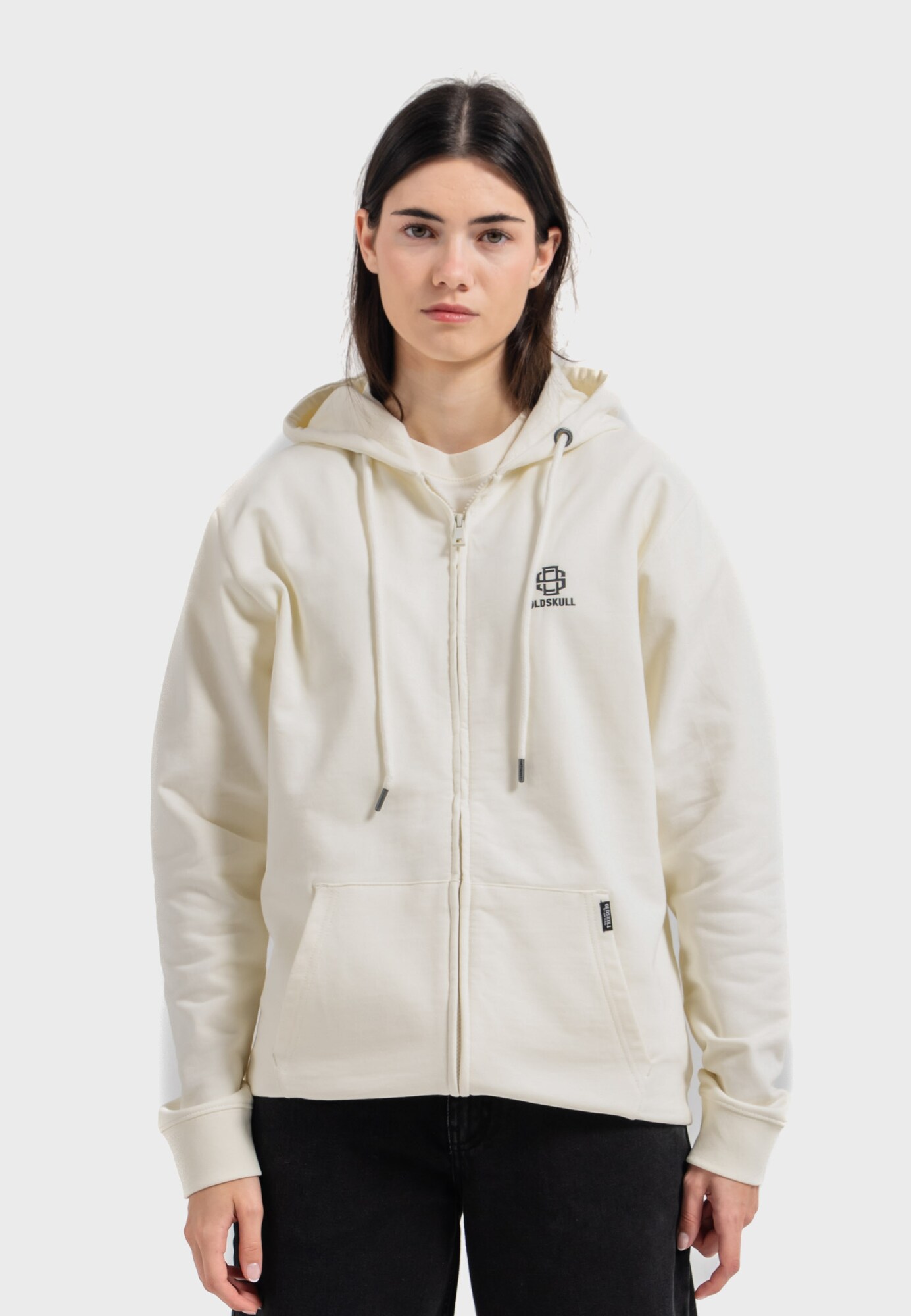 Thumbnail - Sweatjacke 'Basic Oldskull 25'