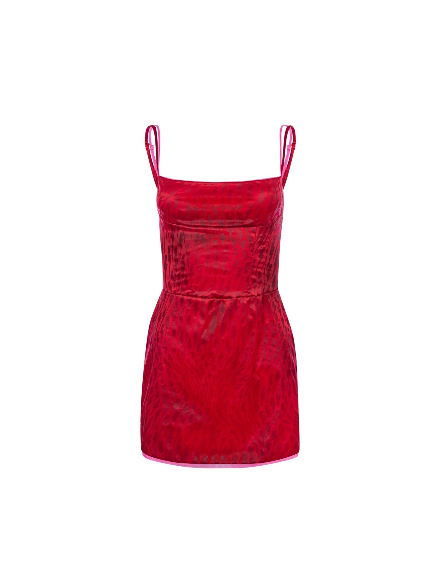 EKCENTRIK Vestido  rojo cereza