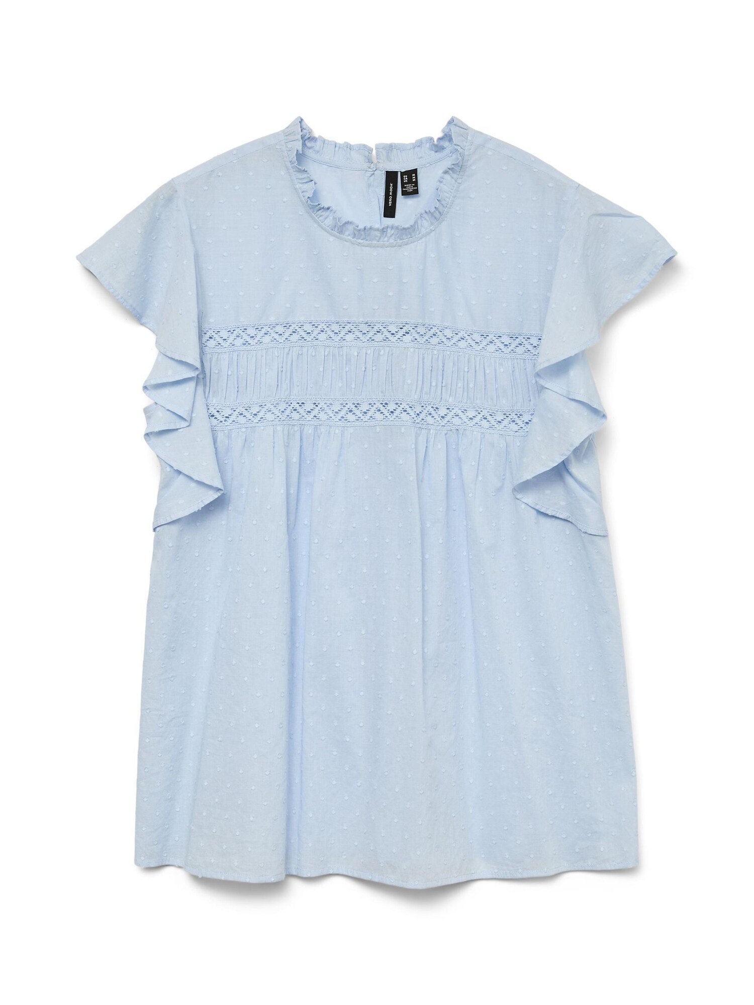 VERO MODA Bluză 'VMTrine'  albastru deschis