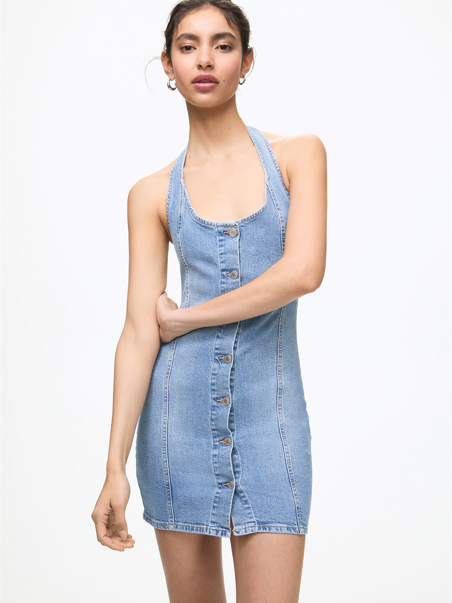 Pull&Bear Ruha  kék farmer termék 2. képe