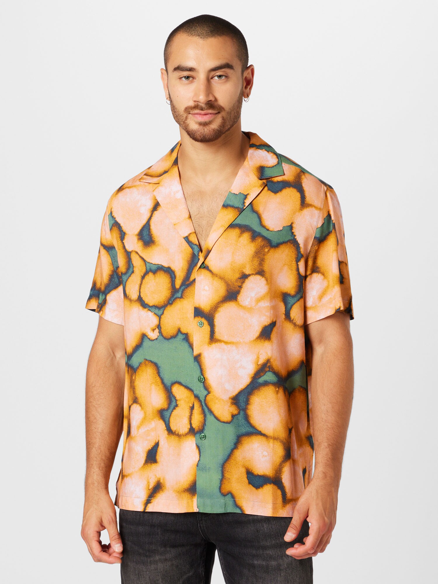 TOPMAN Ing  zöld / narancs / fekete termék 2. képe