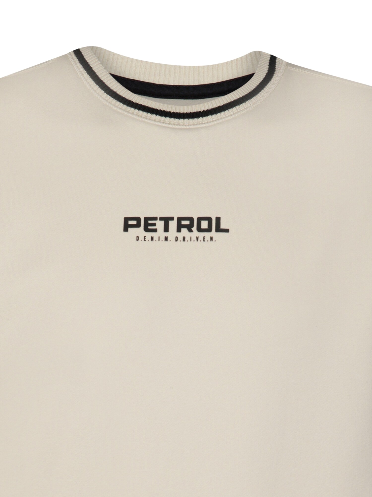 Petrol Industries Mikina béžová / čierna (obrázok 3)