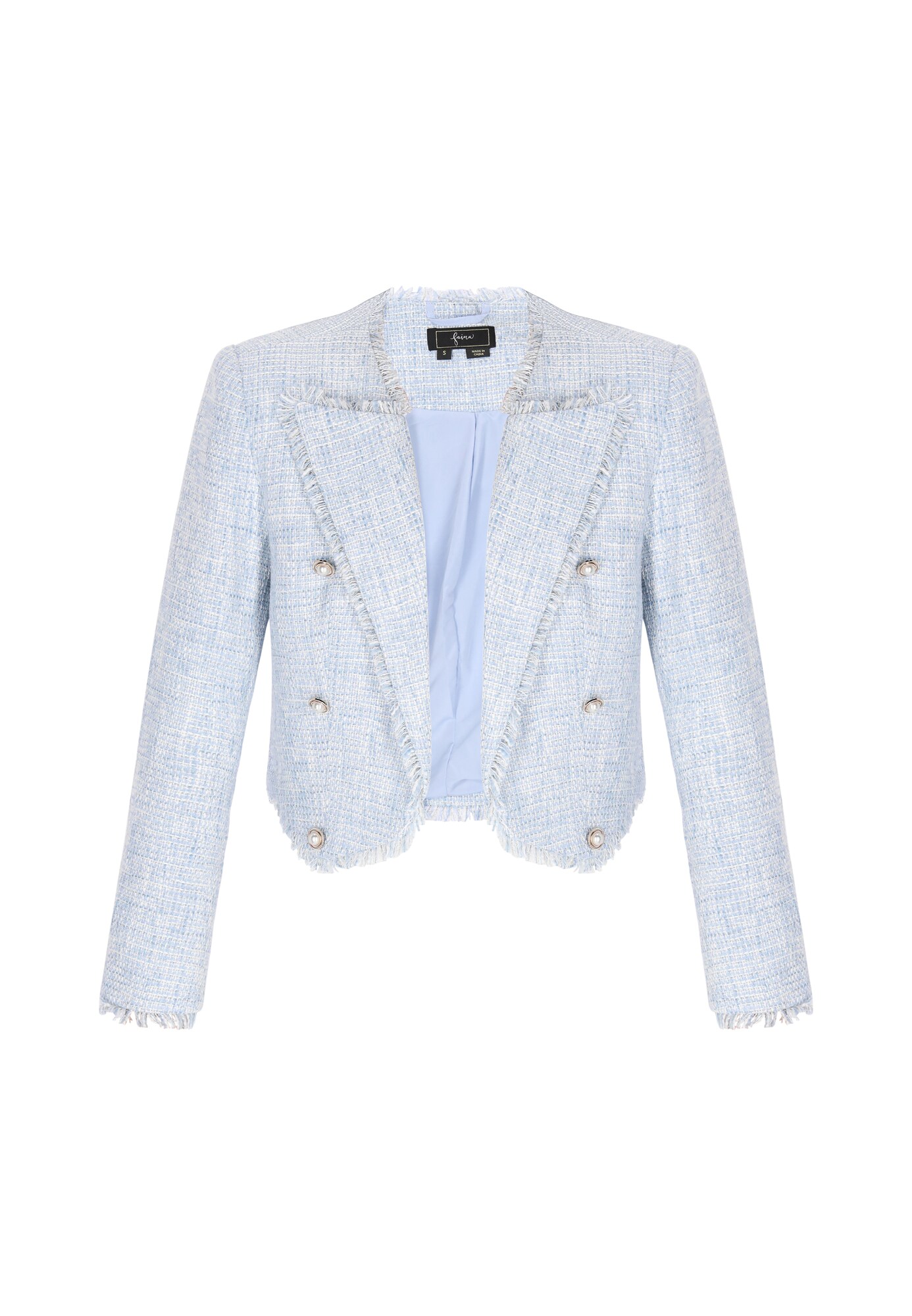 faina Blazer  azul claro