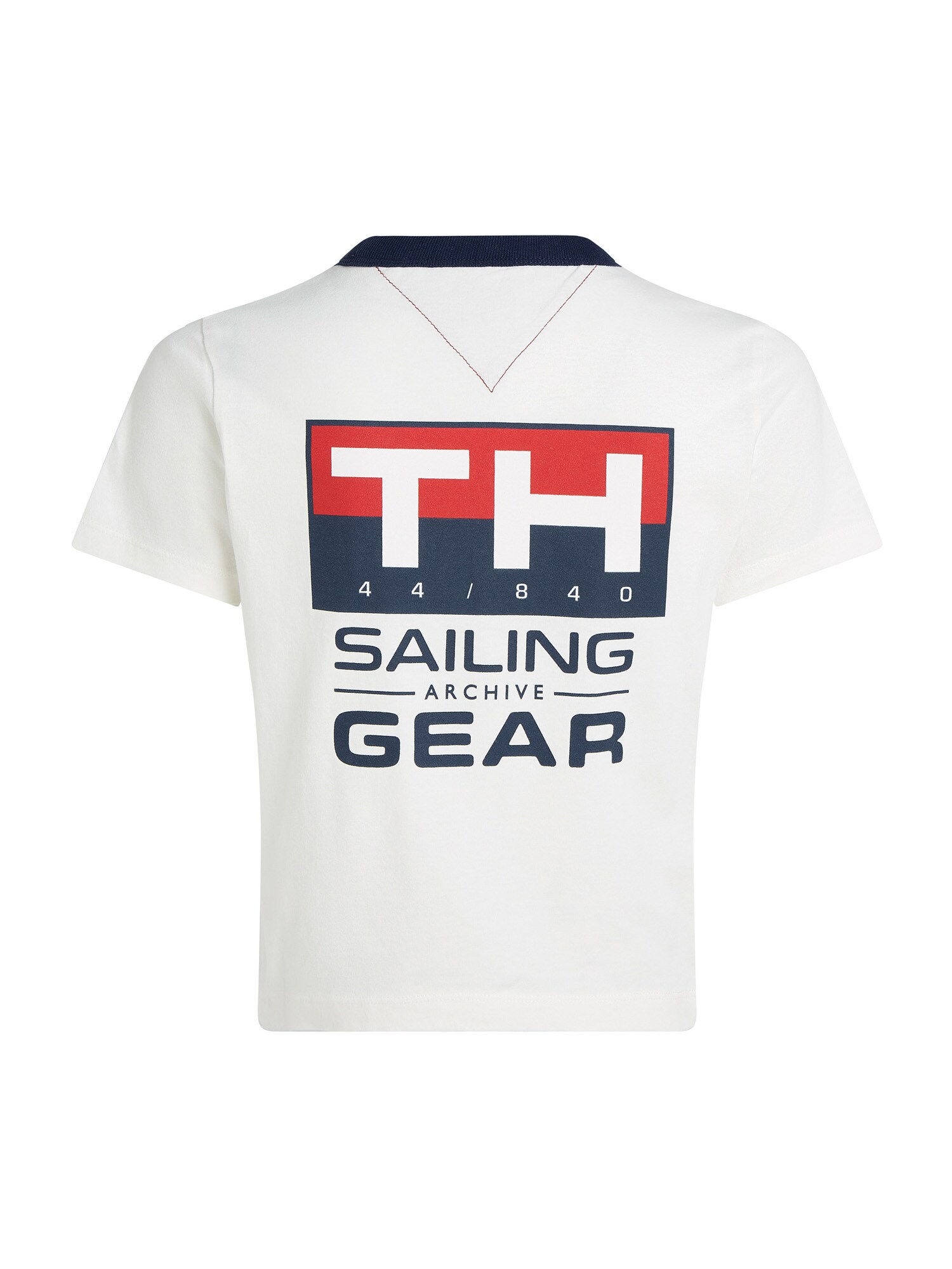 TOMMY HILFIGER Tričko 'SAILING' námornícka modrá / červená / biela (obrázok 5)