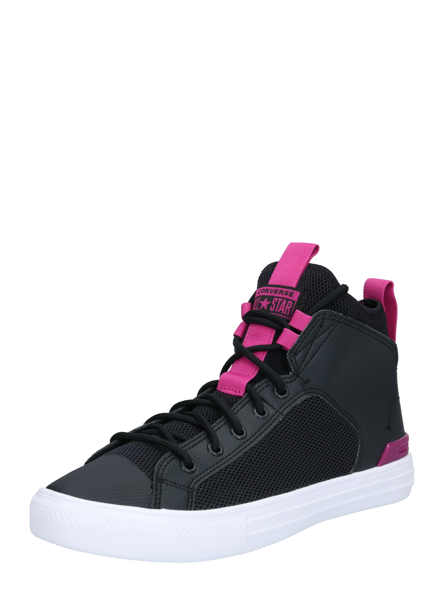 CONVERSE Sportbačiai su auliuku 'CHUCK TAYLOR '  juoda / rožinė