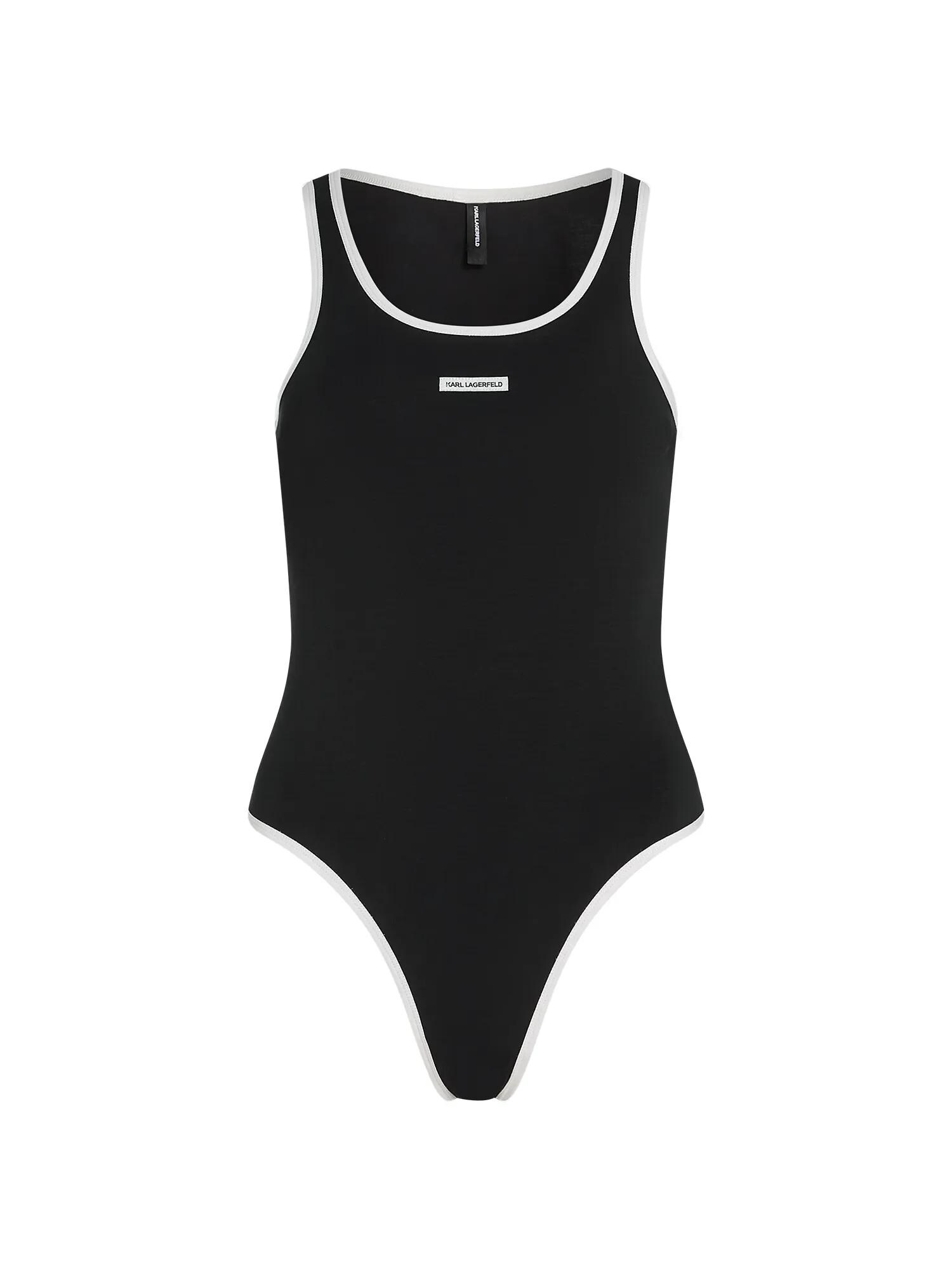 Karl Lagerfeld Body  čierna / biela