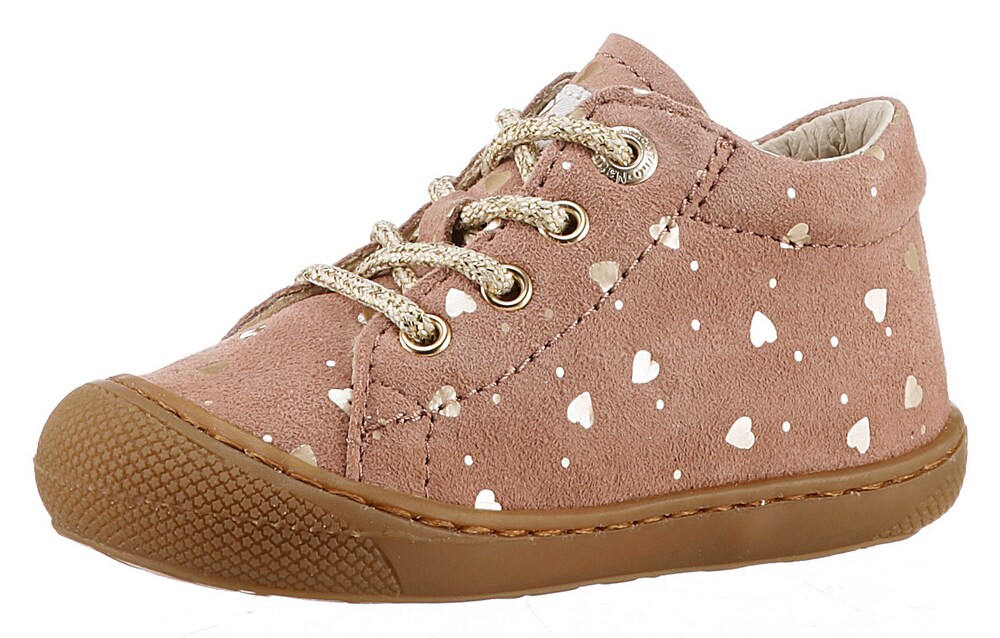 NATURINO Lauflernschuh Größe 26 braun / altrosa