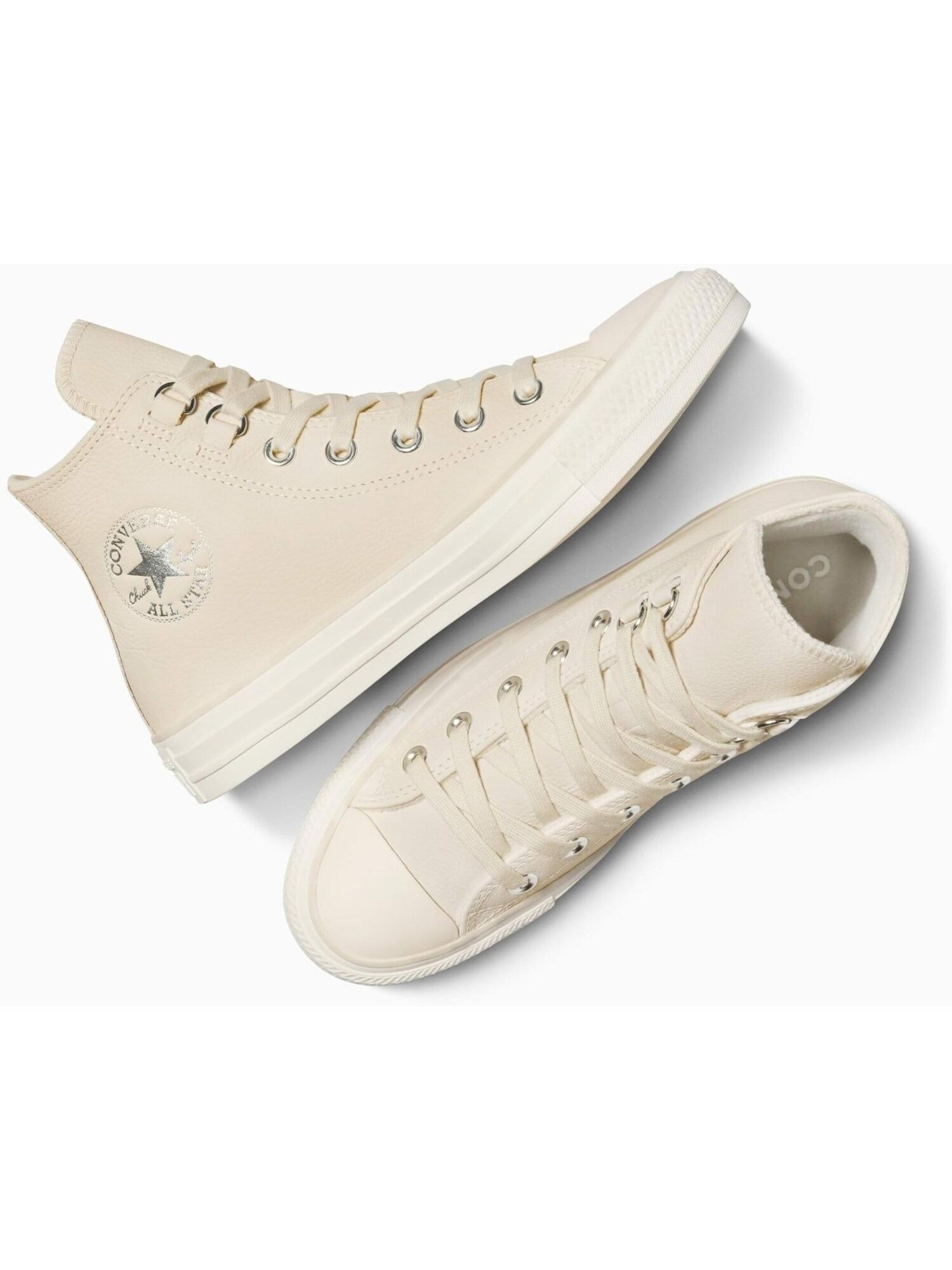 CONVERSE Zapatillas deportivas altas  crema – imagen 4