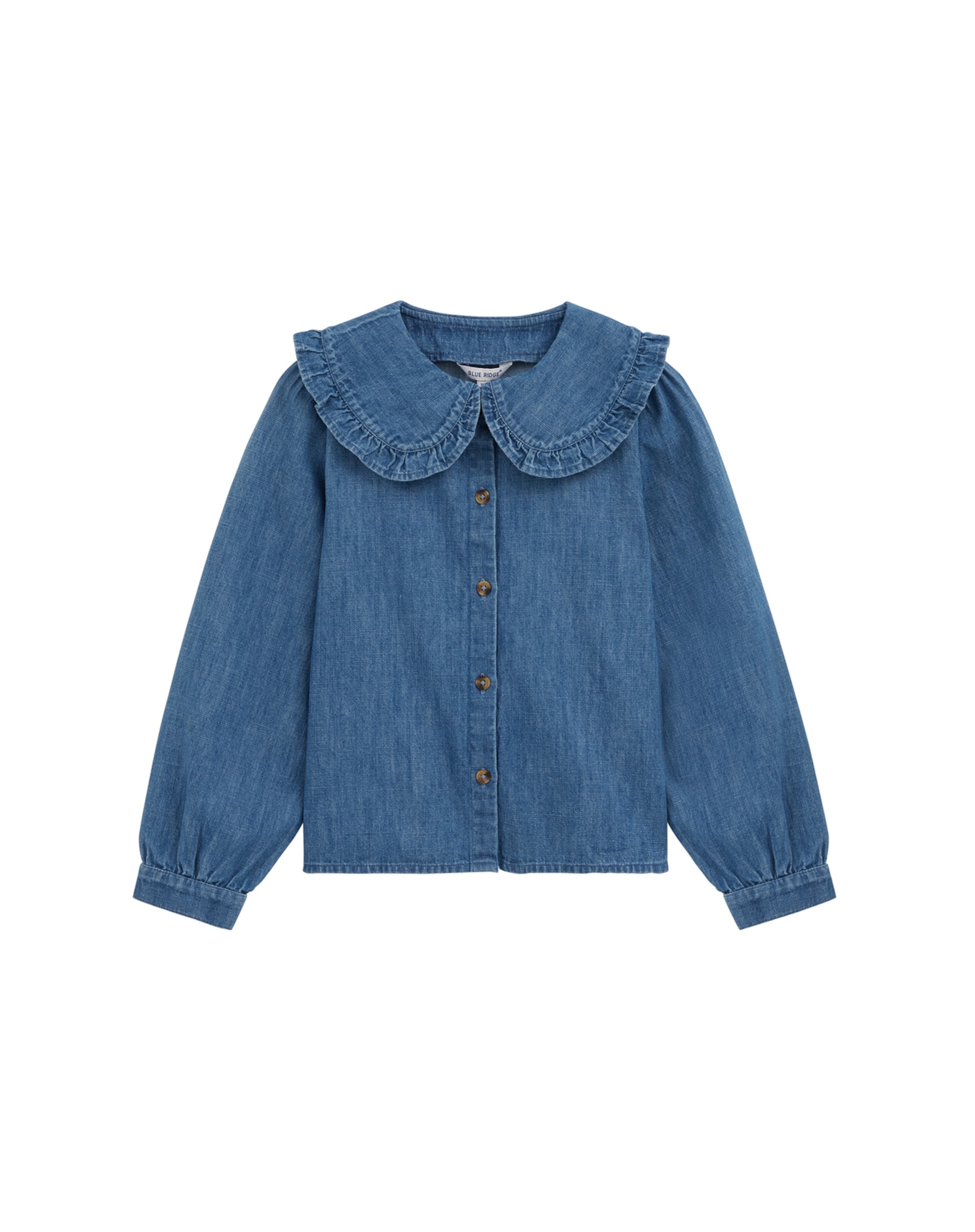 WE Fashion Bluză albastru denim