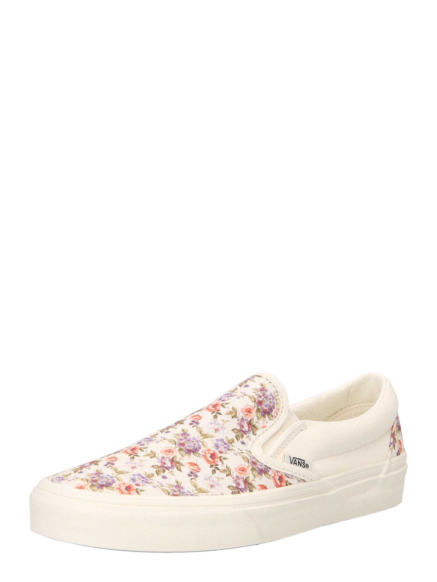 VANS Batai be raištelių kremo / mišrios spalvos