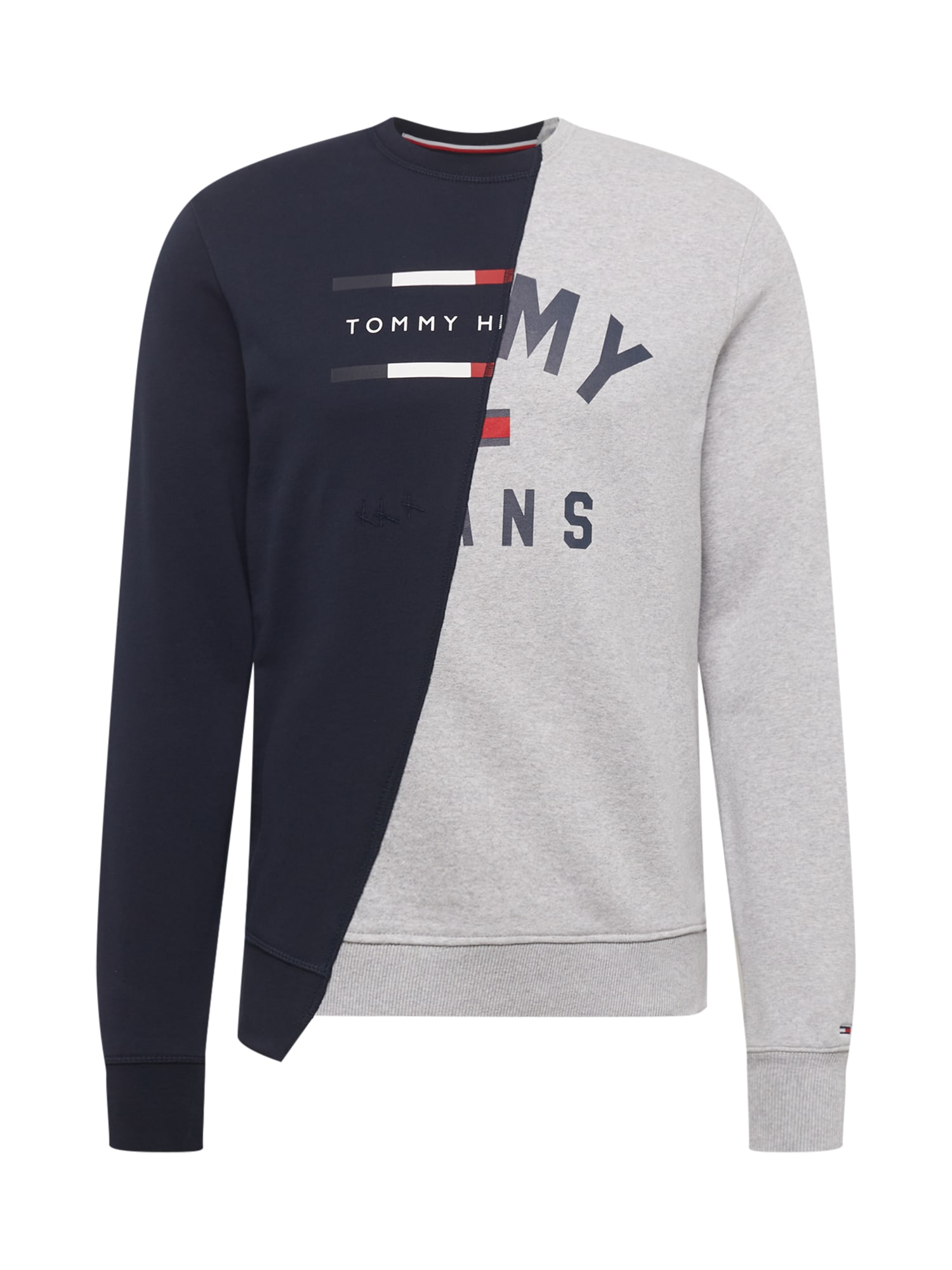 Tommy Remixed Sweatshirt  azul noturno / acinzentado / vermelho / branco