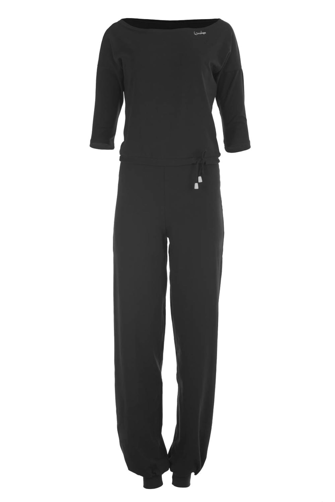 Winshape Športna obleka 'WJS2'  črna / bela