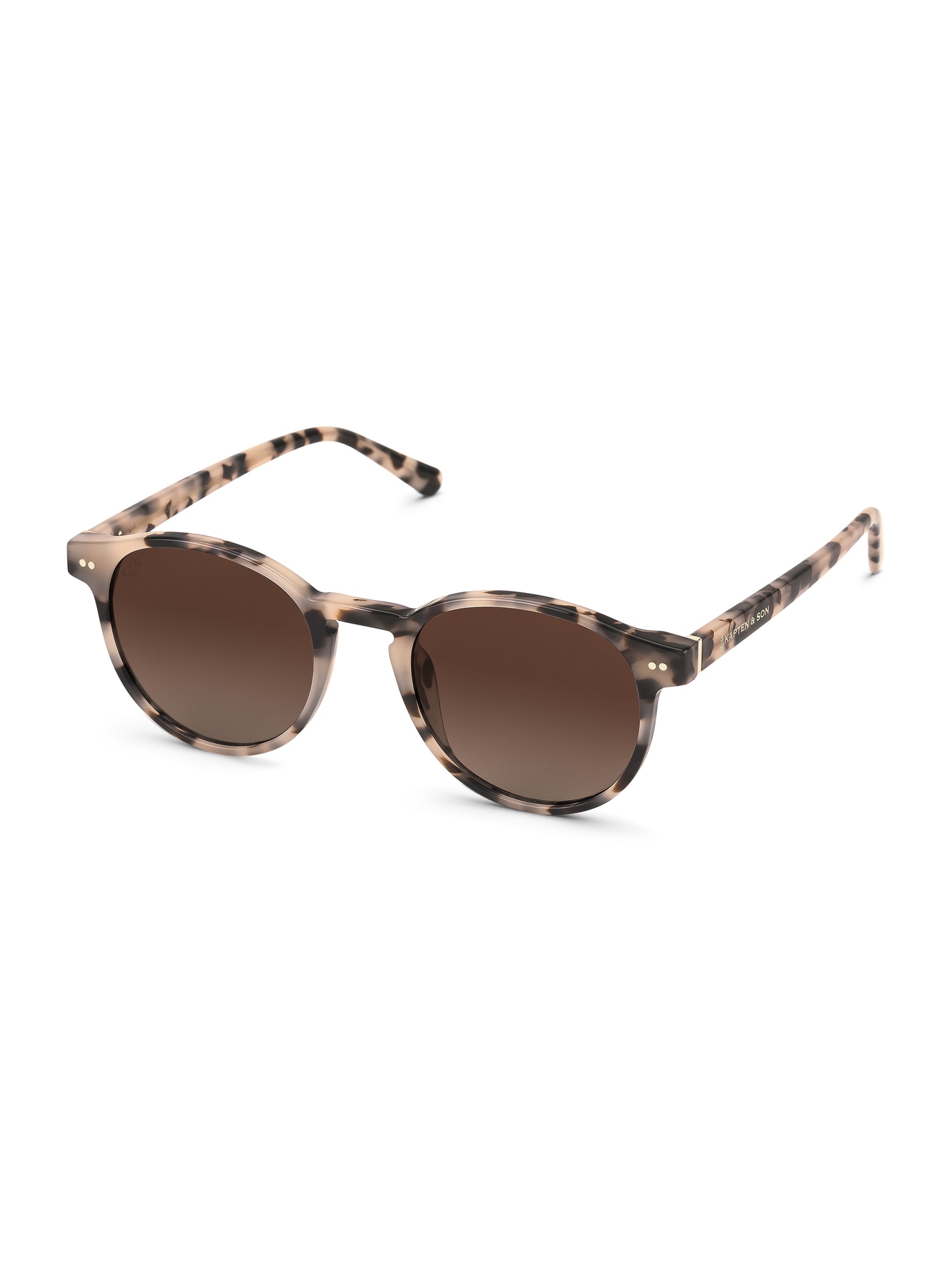 Kapten & Son Napszemüveg 'Marais Sand Tortoise Brown' világosbarna / fekete akciós termékkép 1