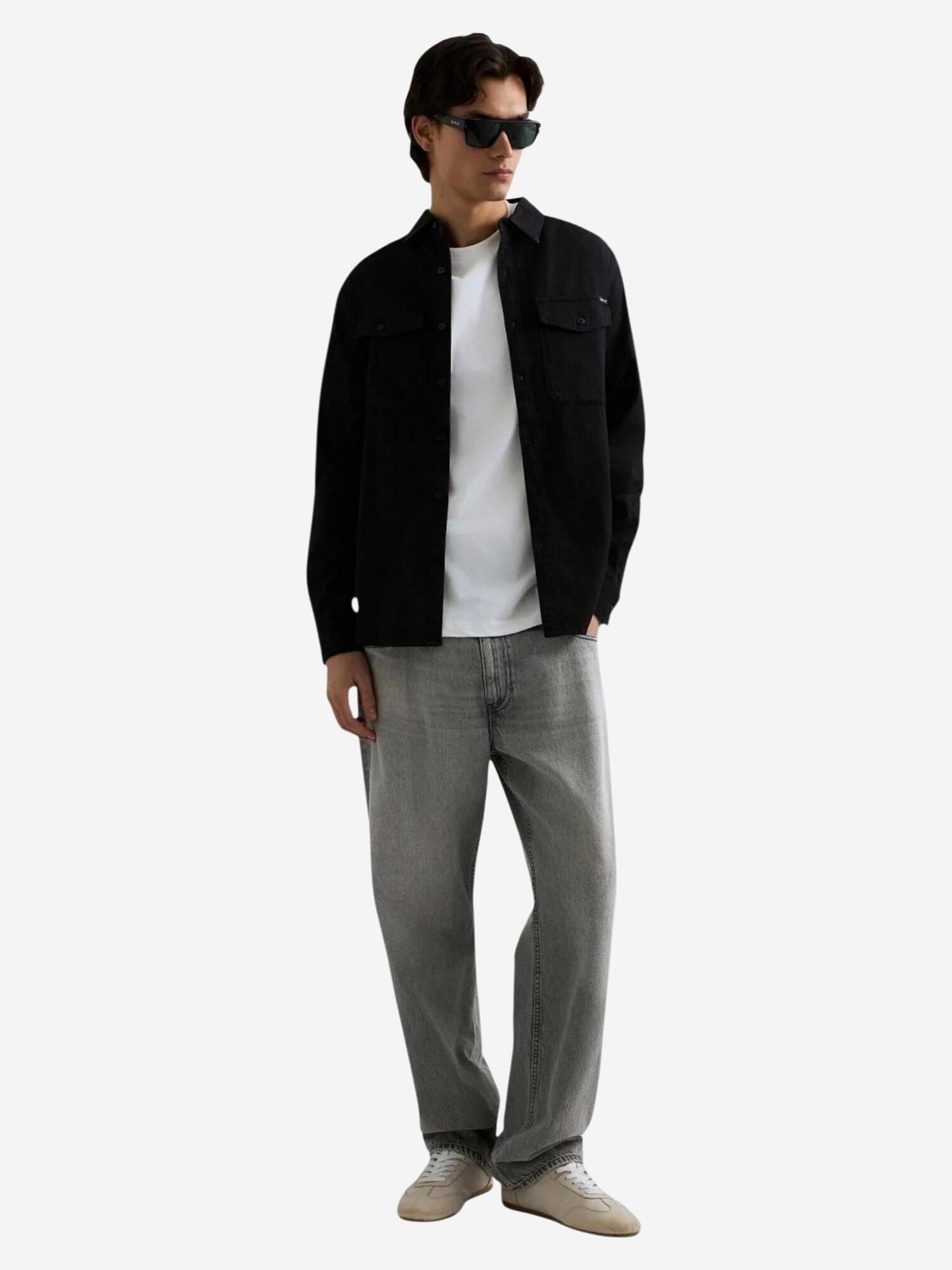 REPLAY Camisa negro – imagen 2