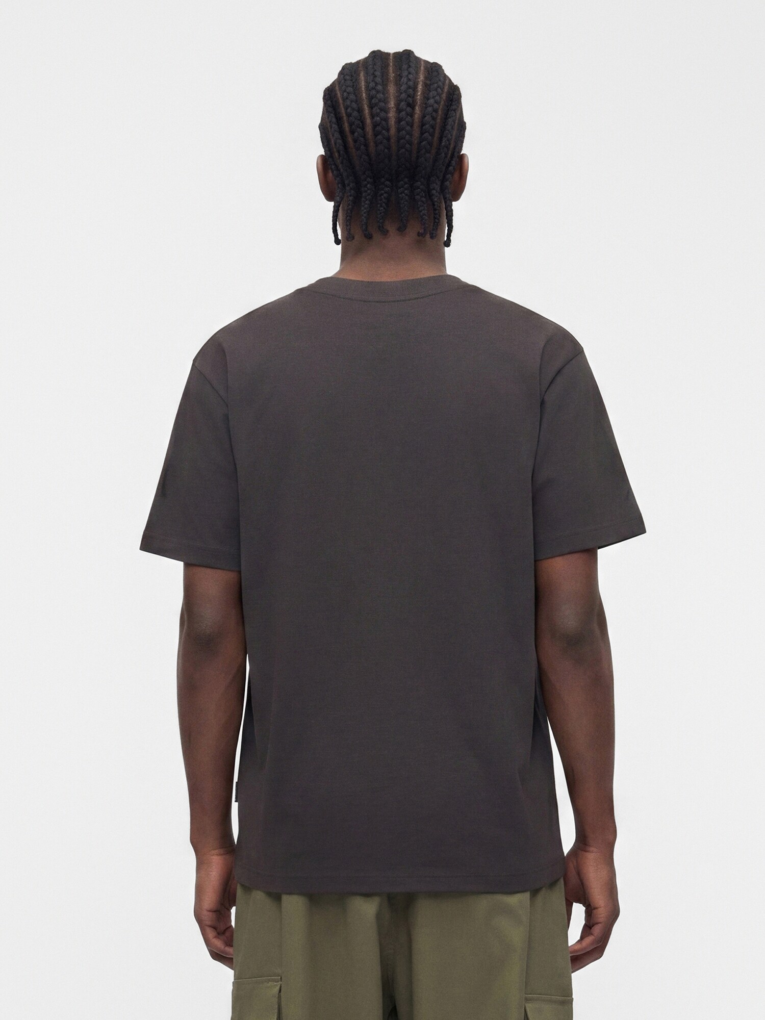 New balance Camiseta 'Classic' gris / negro – imagen 3