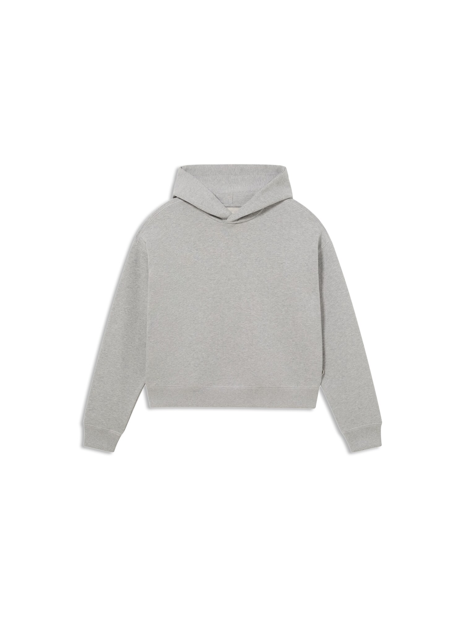 Thinking MU Bluză de molton Valeria  gri amestecat / verde închis