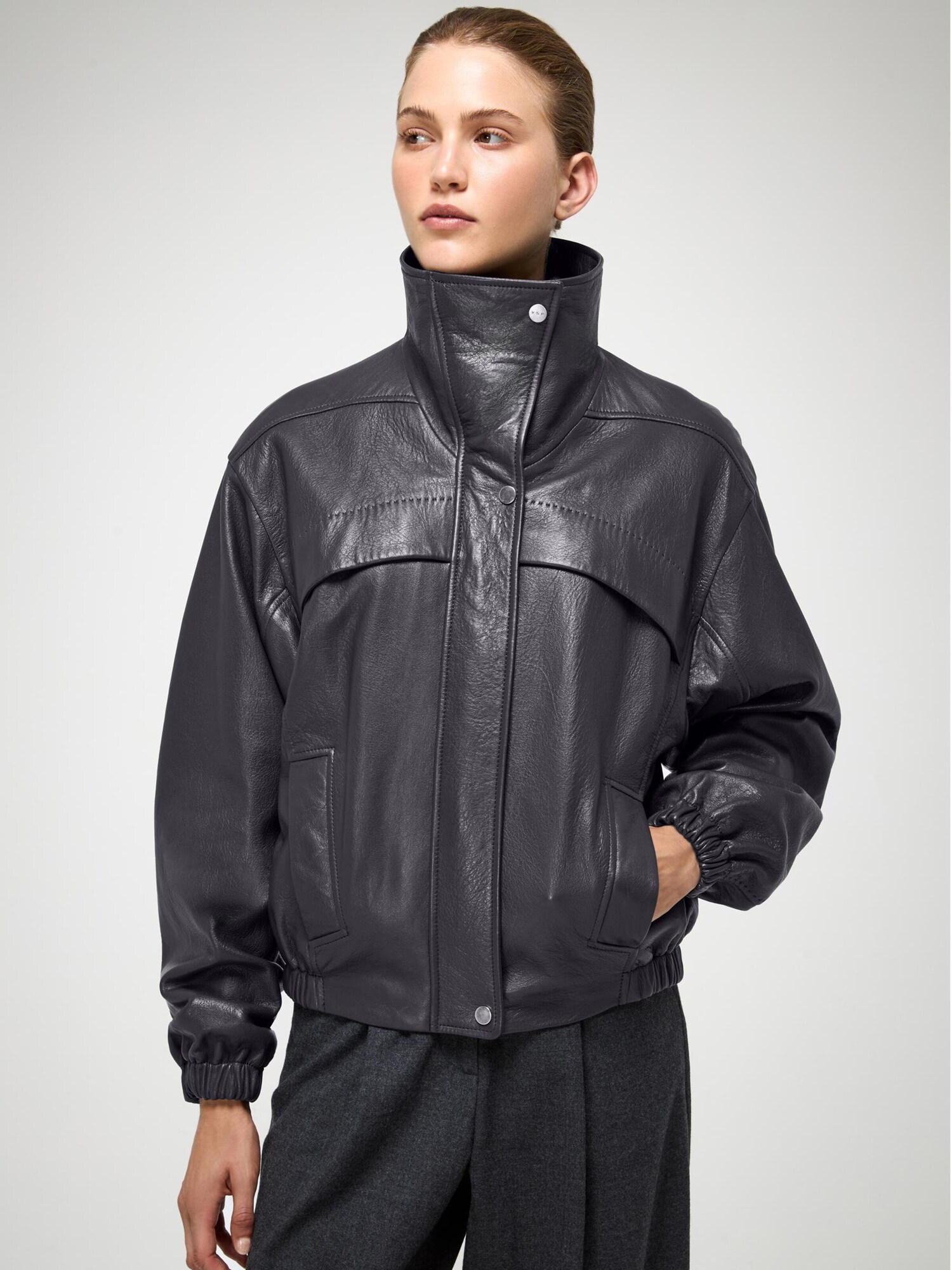 V S P Chaqueta de invierno 'May'  antracita
