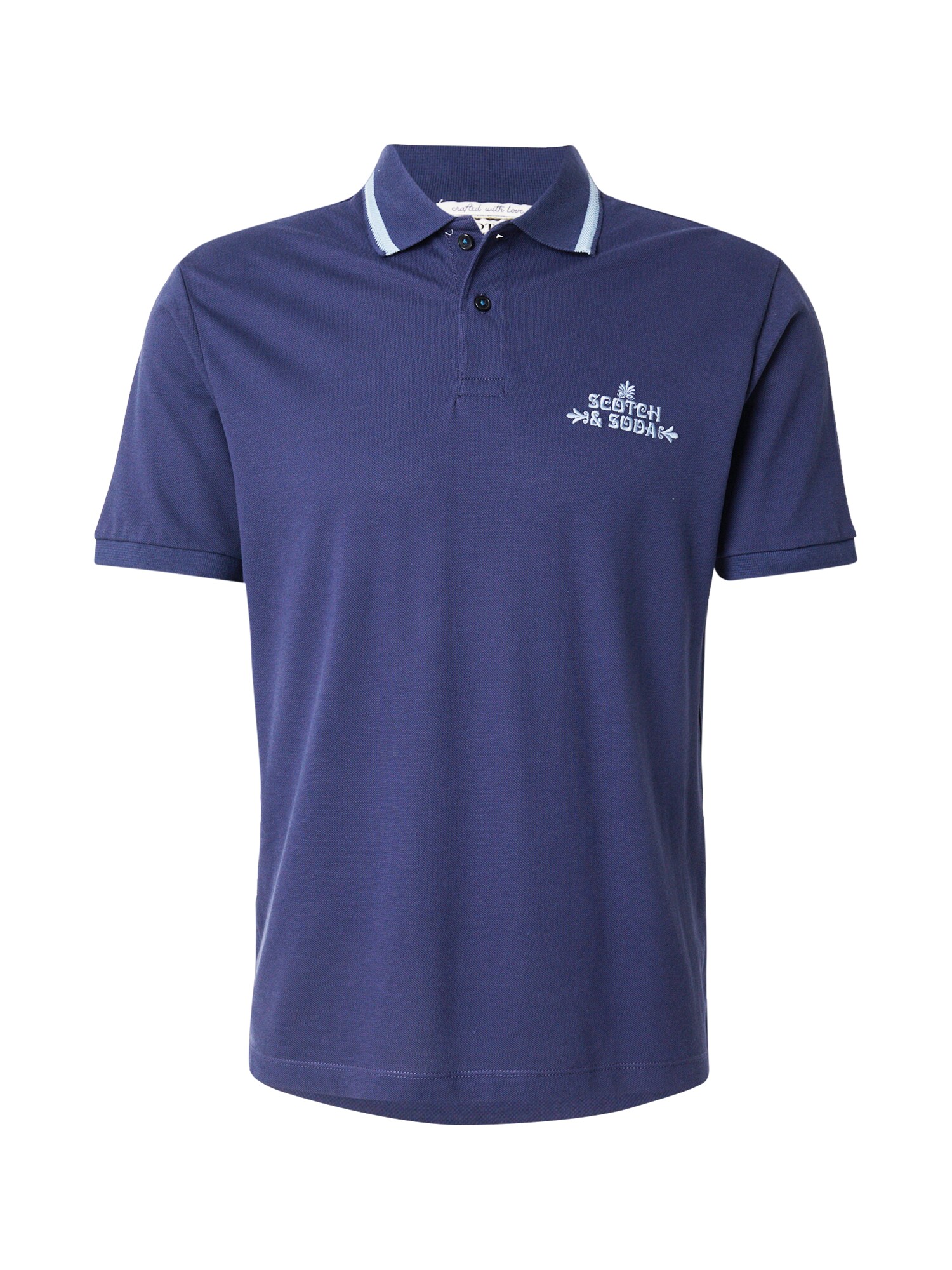 SCOTCH & SODA Tricou  bleumarin / albastru deschis