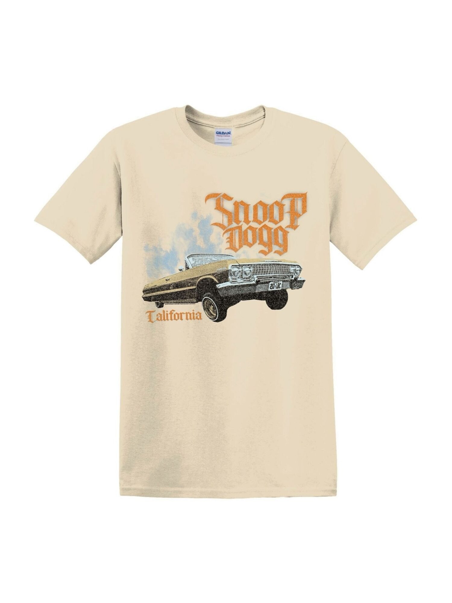 THE ROLLING STONES Camiseta 'Snoop Dogg Lowrider T-Shirt' blanco natural – imagen 1