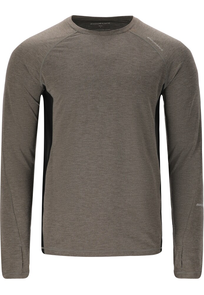 ENDURANCE Shirt 'Jonnik' Herren Größe XXL dunkelgrau / schwarz