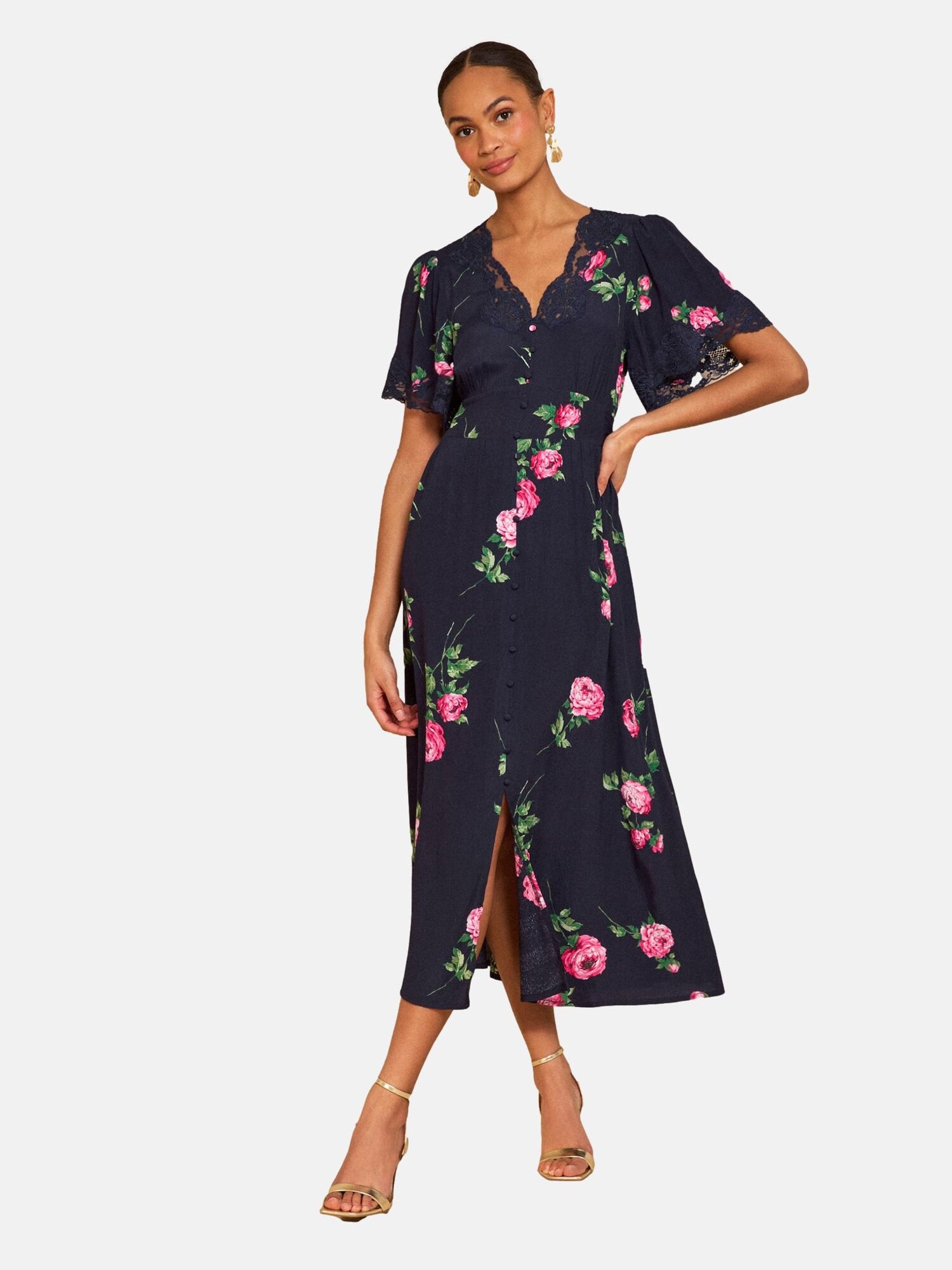 Pentru femei rochie love roses – ușoară și verificată