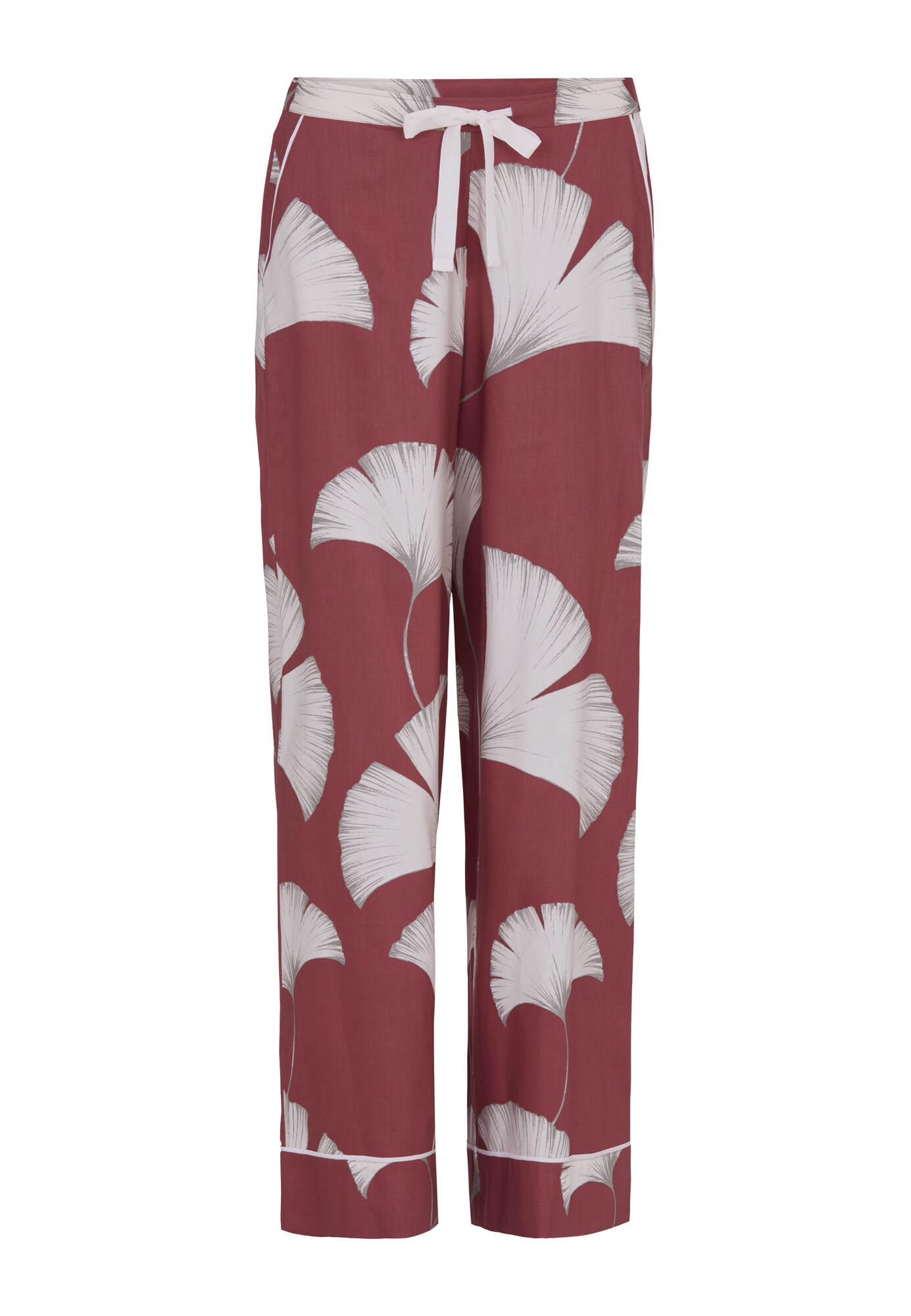 Cyberjammies Pantalón de pijama 'Josie'  gris claro / rojo