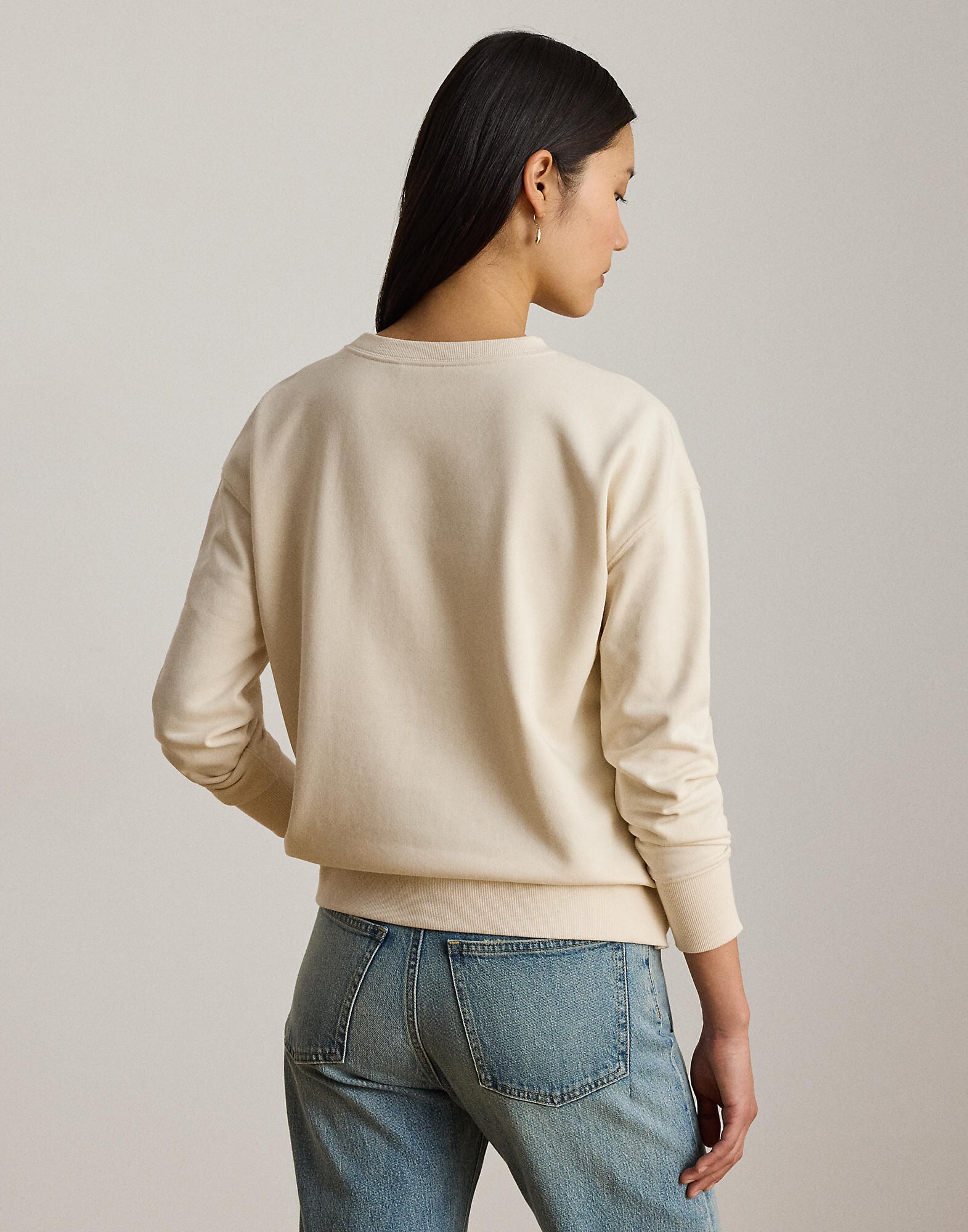 Lauren Ralph Lauren Sudadera 'EASY FRENCH'  crema – imagen 3