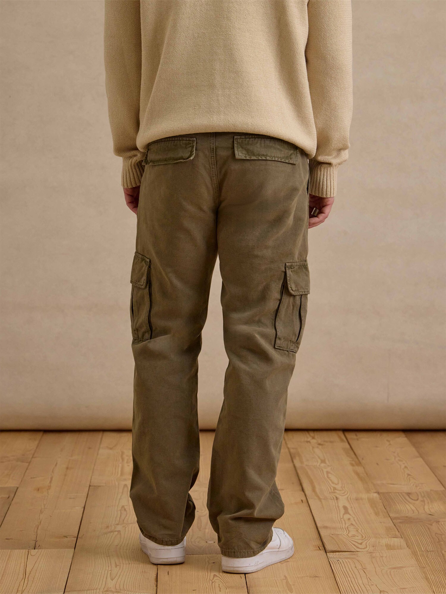 DAN FOX APPAREL Kapsáče 'Angelo' kaki (obrázok 4)