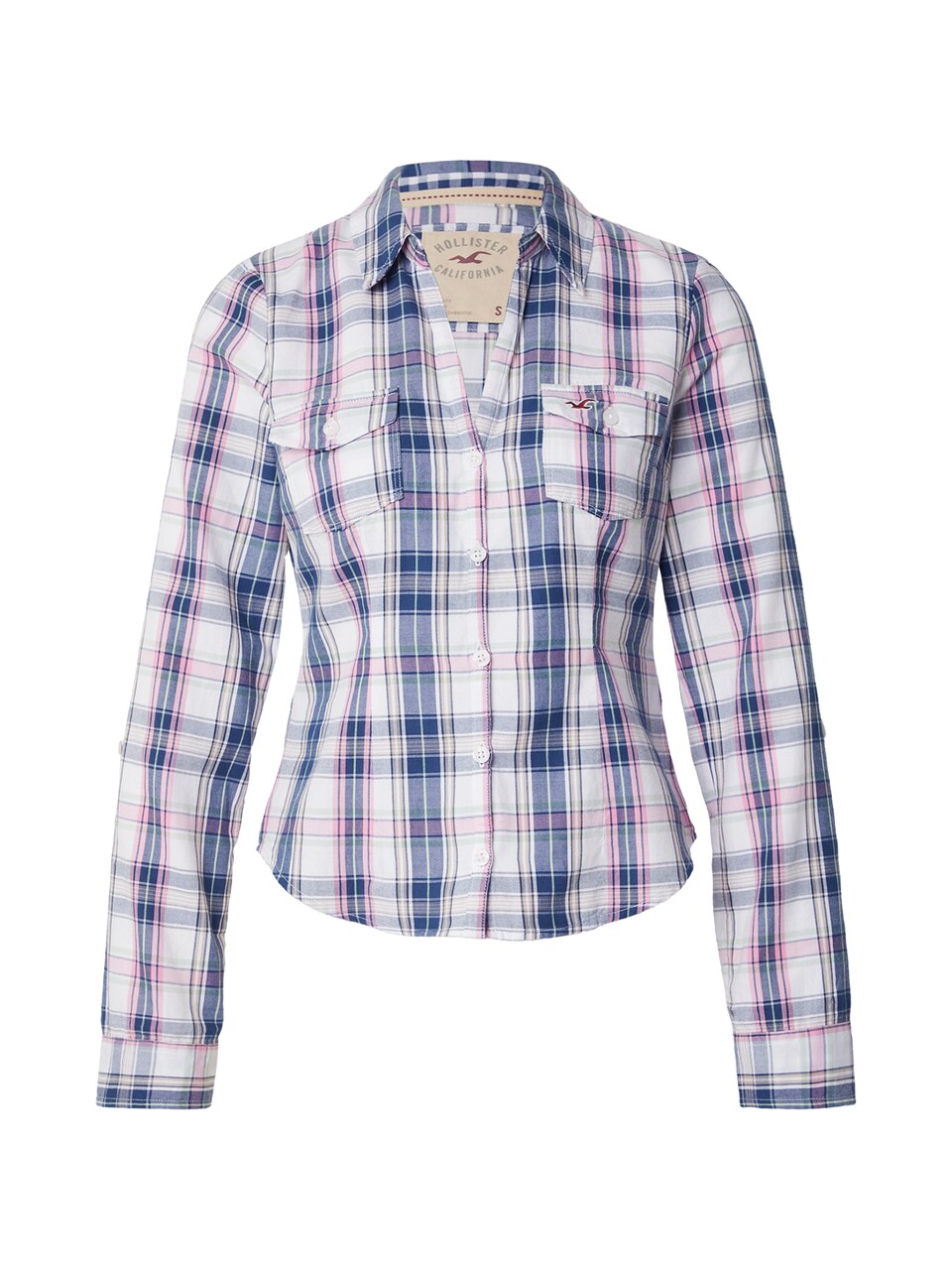 Blus marinblå / rosa