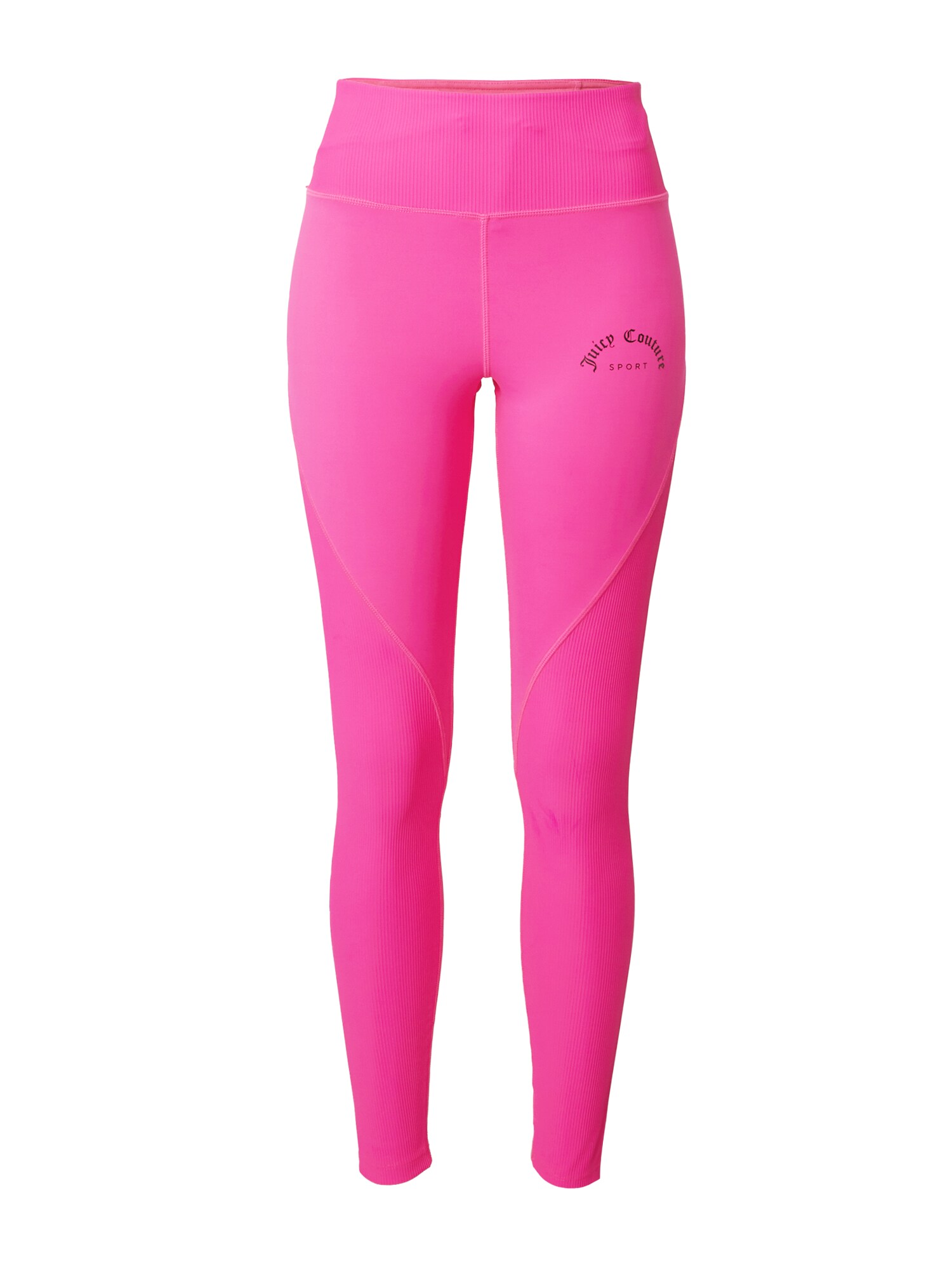 Juicy Couture Sport Športne hlače 'LORRAINE'  roza / črna